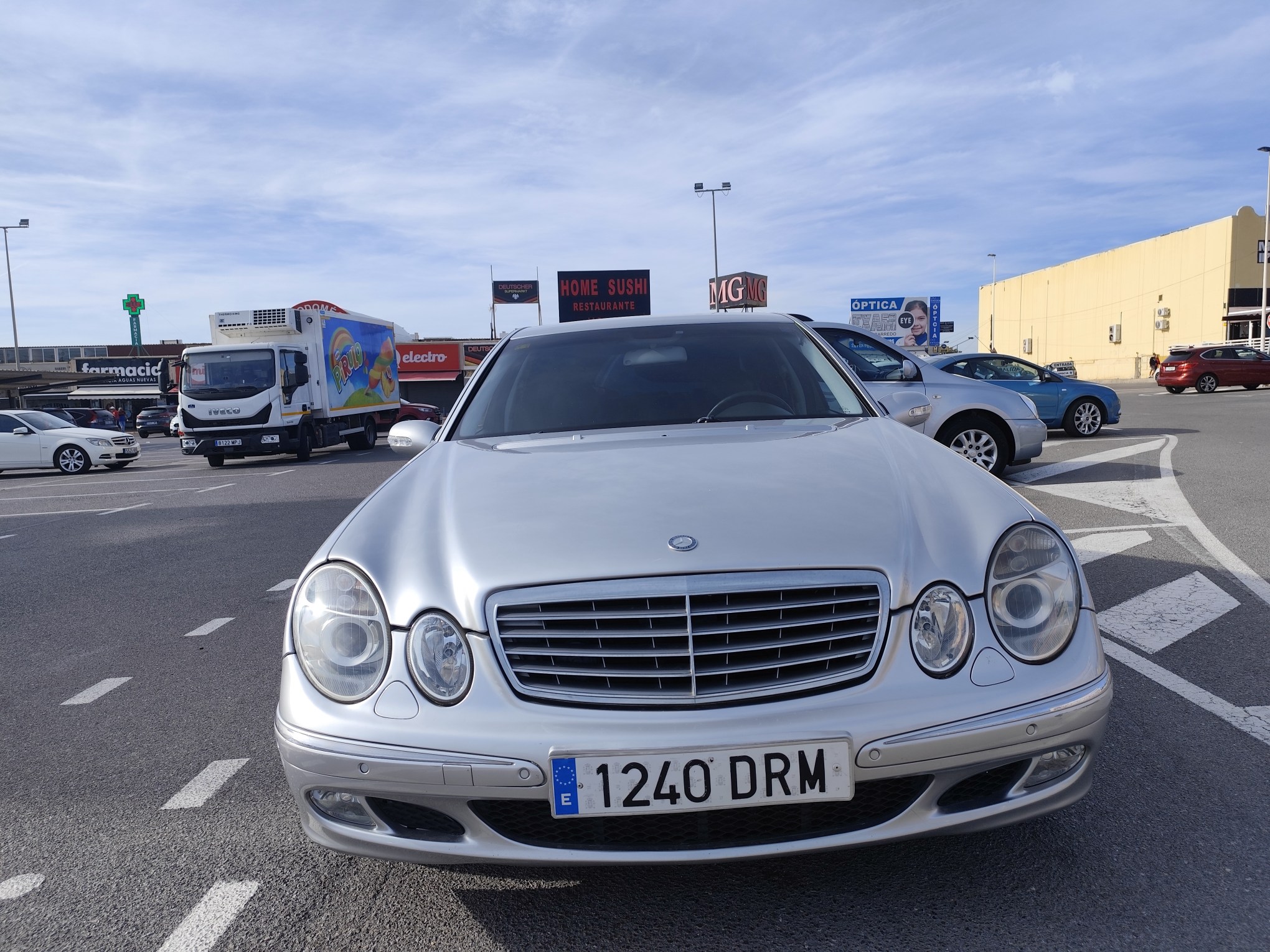 MERCEDES-BENZ E270 2.7 DIESEL 177 CV 2003 221.000 KM AUTOMATICO