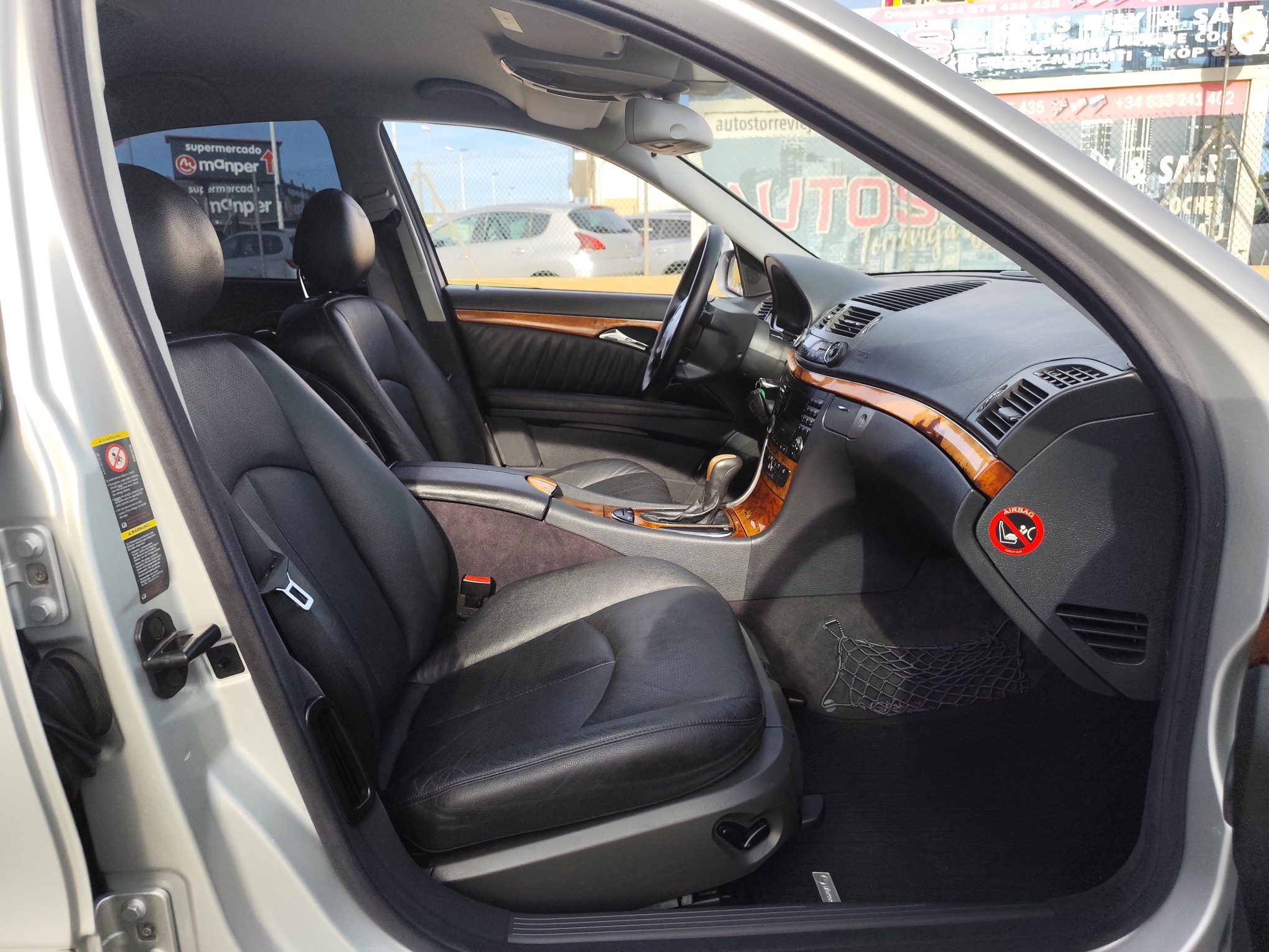 MERCEDES-BENZ E270 2.7 DIESEL 177 CV 2003 221.000 KM AUTOMATICO