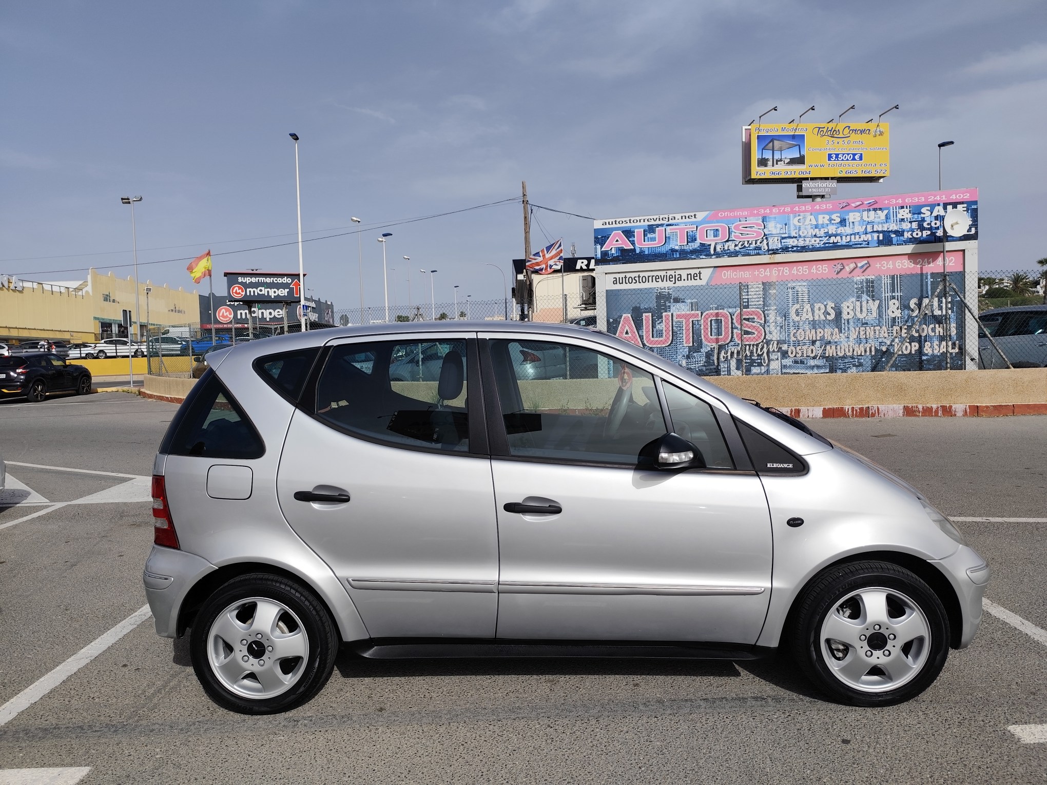 MERCEDES-BENZ A-170 CDI 1.7 DIESEL 95 CV 2004 213.000 KM AUTOMATICO