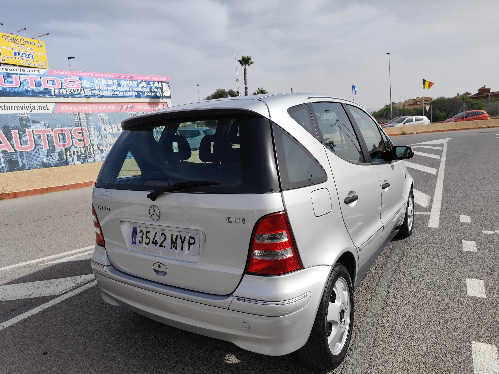 MERCEDES-BENZ A-170 CDI 1.7 DIESEL 95 CV 2004 213.000 KM AUTOMATICO