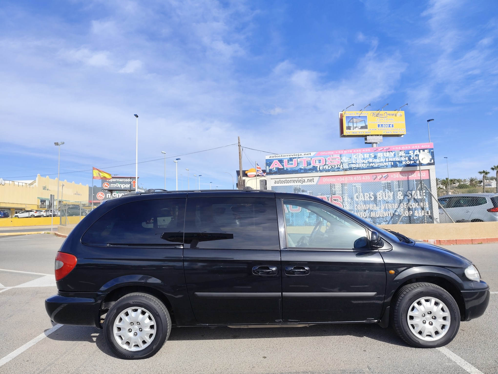 CHRYSLER GRAND VOYAGER 2.8 DIESEL 150 CV 184.000 KM 2007 AUTOMATICO 7 PLAZAS
