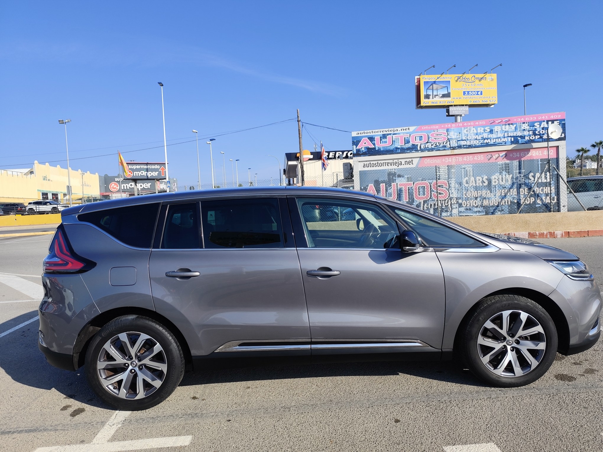 RENAULT ESPACE 1.6 DIESEL 160 CV 2016 160.000 KM AUTOMATICO 7 PLAZAS