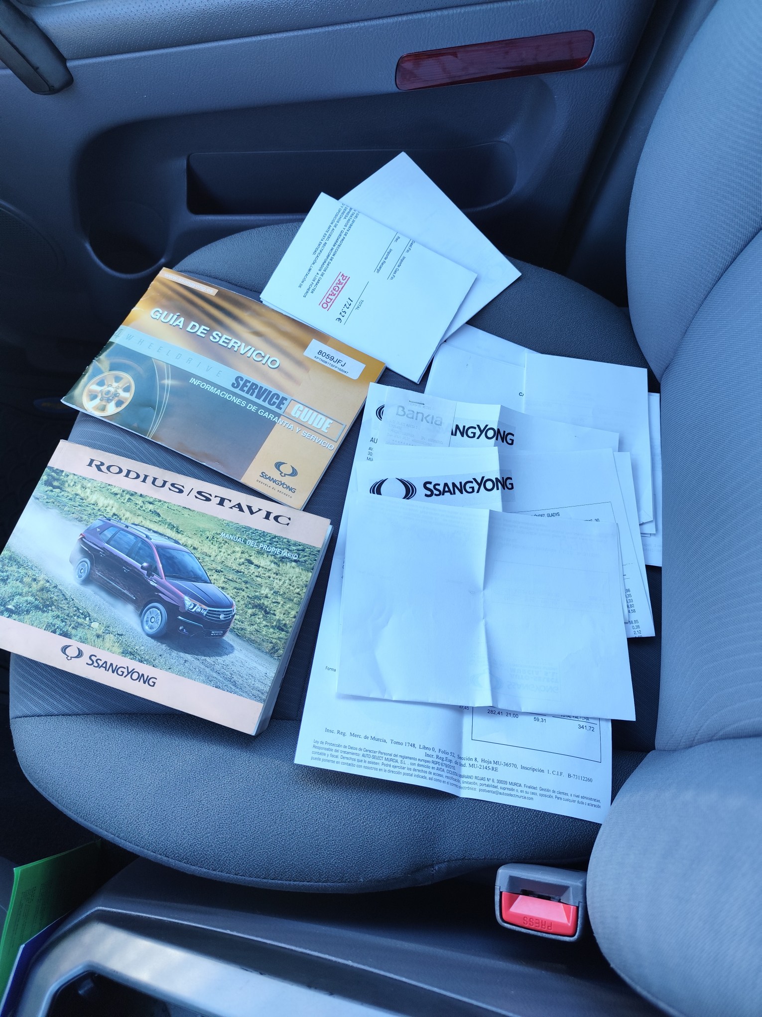 SSANGYONG RODIUS 2.0 DIESEL 155 CV  2015 250.000 KM AUTOMATICO 7 PLAZAS