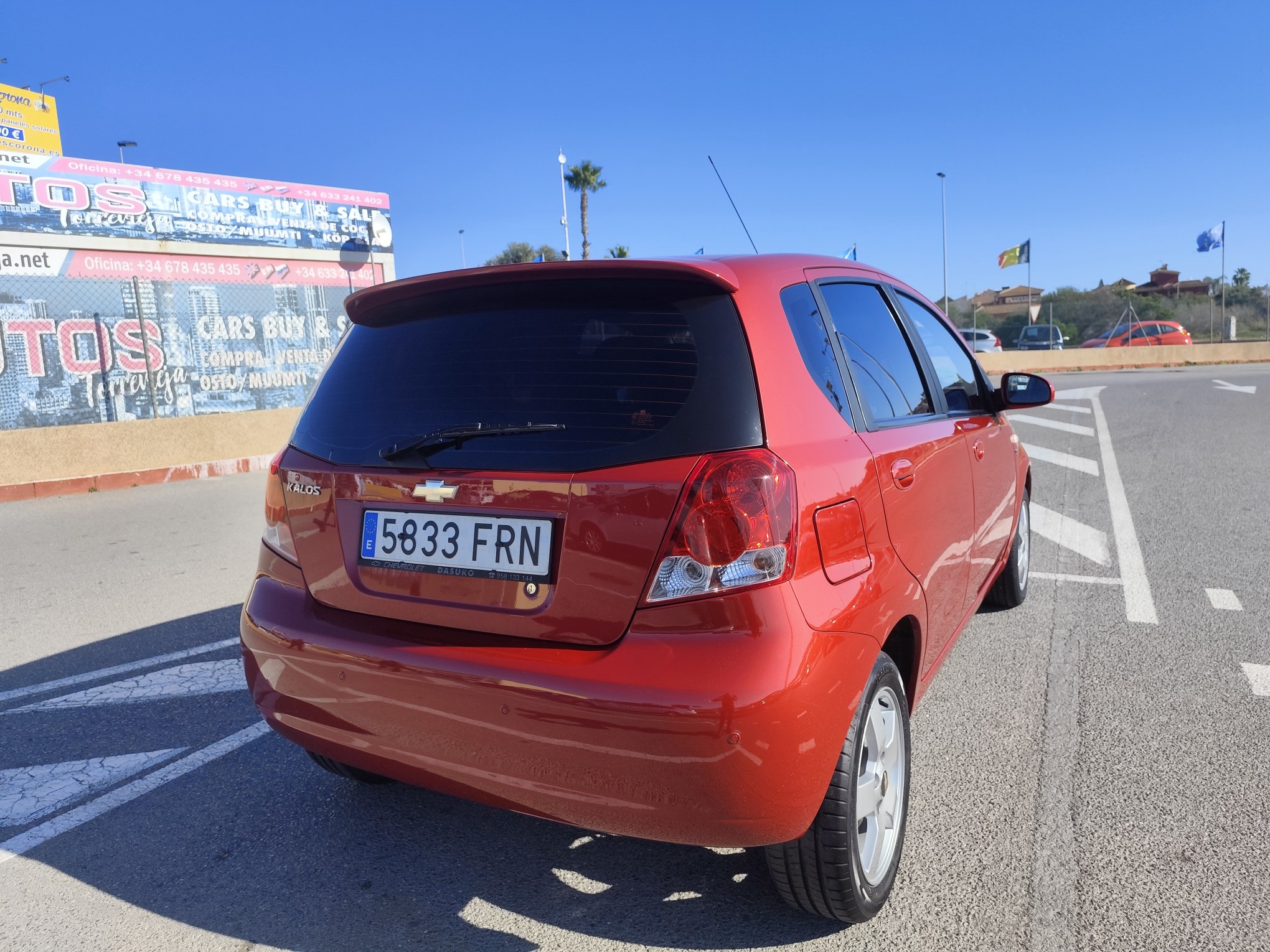 CHEVROLET KALOS 1.4 GASOLINA 95 CV 2007 115.000 KM AUTOMATICO