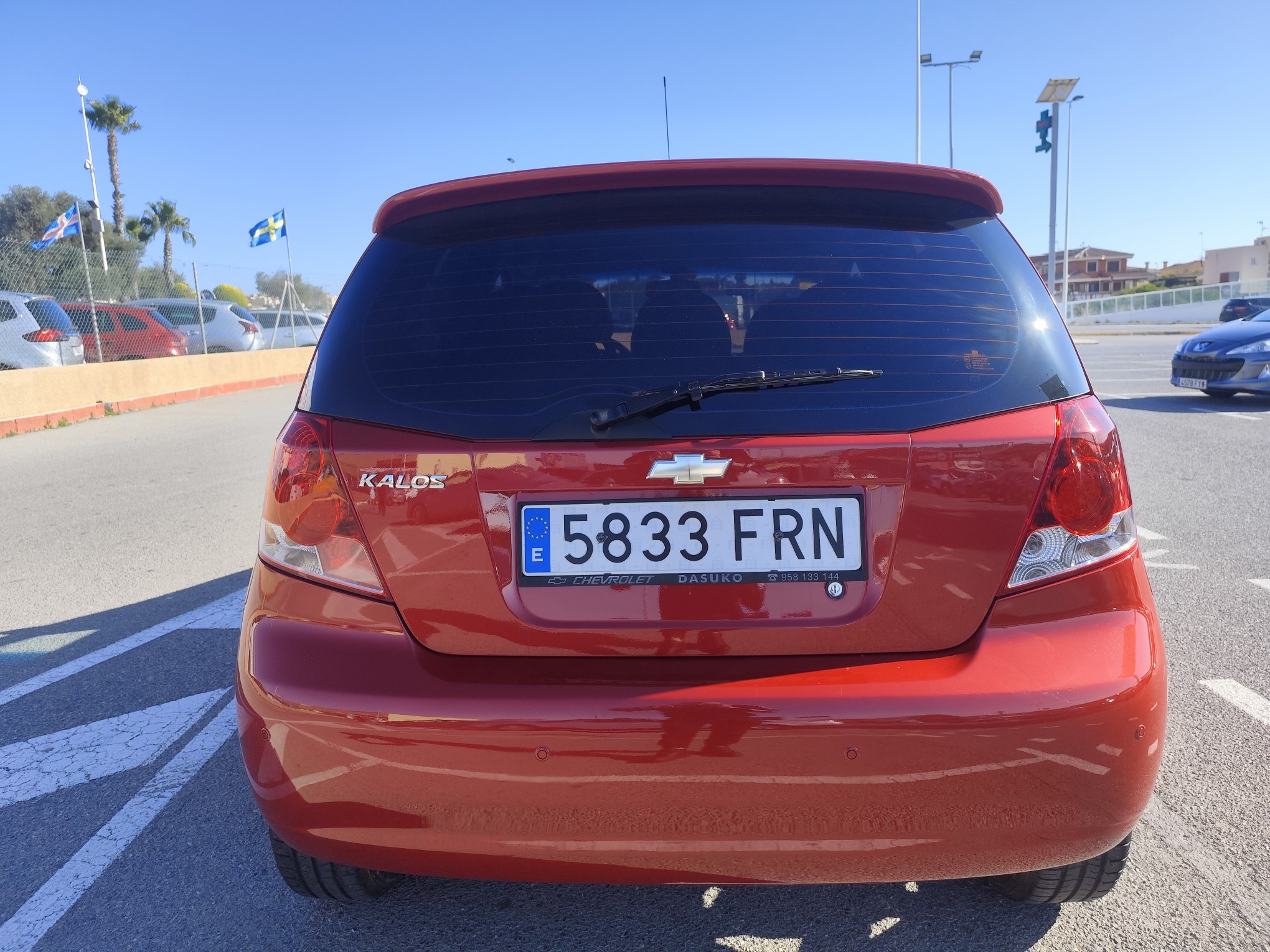 CHEVROLET KALOS 1.4 GASOLINA 95 CV 2007 115.000 KM AUTOMATICO