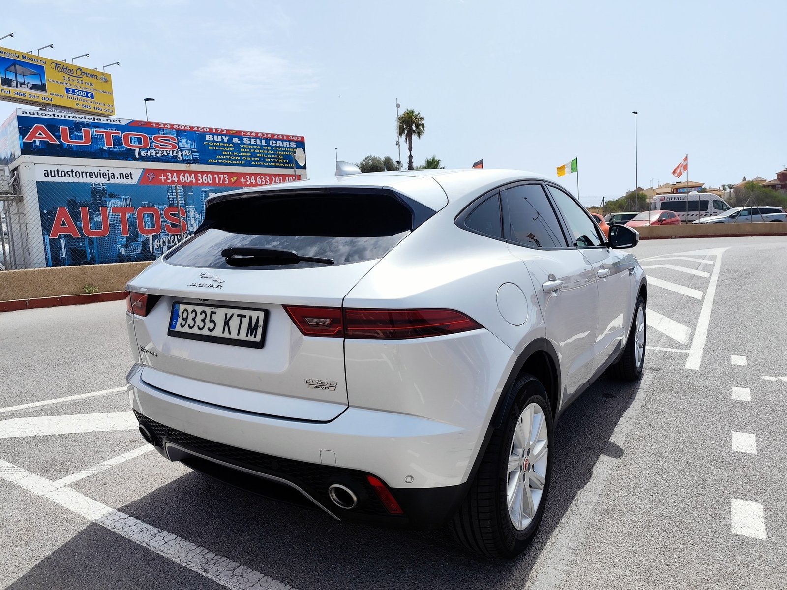JAGUAR E-PACE 2.0 DIESEL AWD 150 CV 98.000 KM 2019 AUTOMATICO