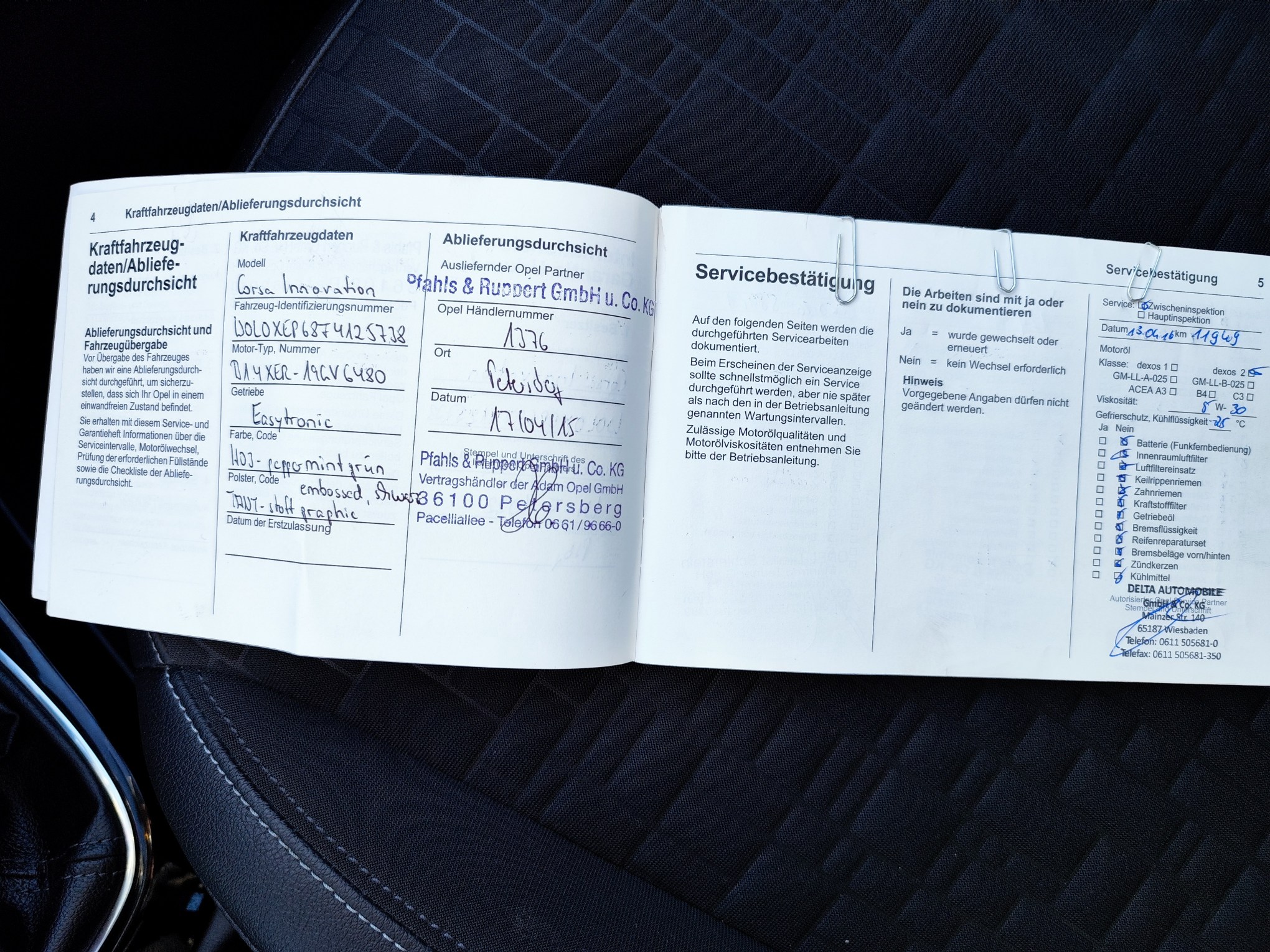 OPEL CORSA 1.4 GASOLINA 90 CV SOLO 85.000 KM 2015 AUTOMATICO