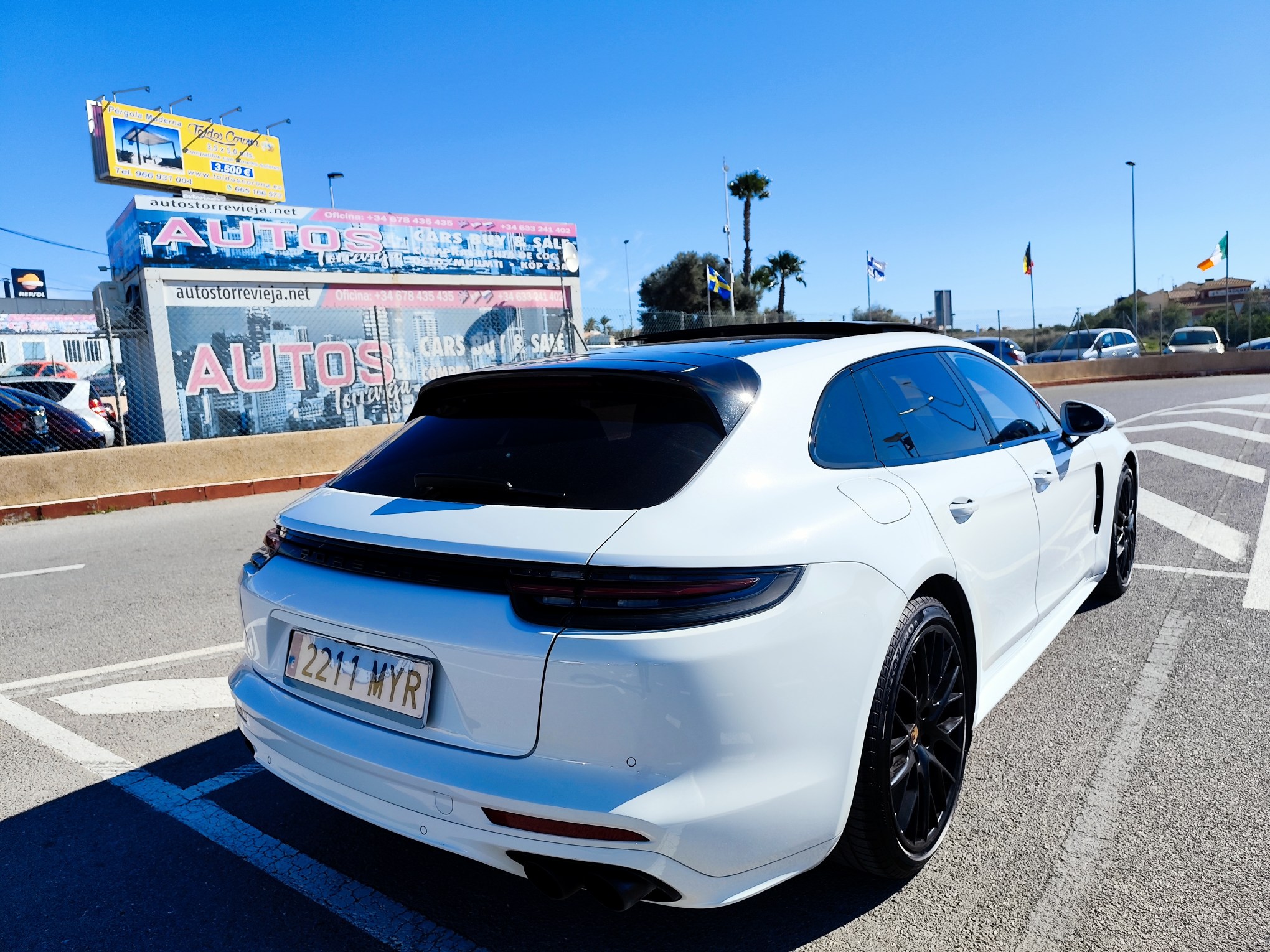 PORSCHE PANAMERA TURBO 4.0 GASOLINA 550 CV 2017 157.000 KM AUTOMATICO
