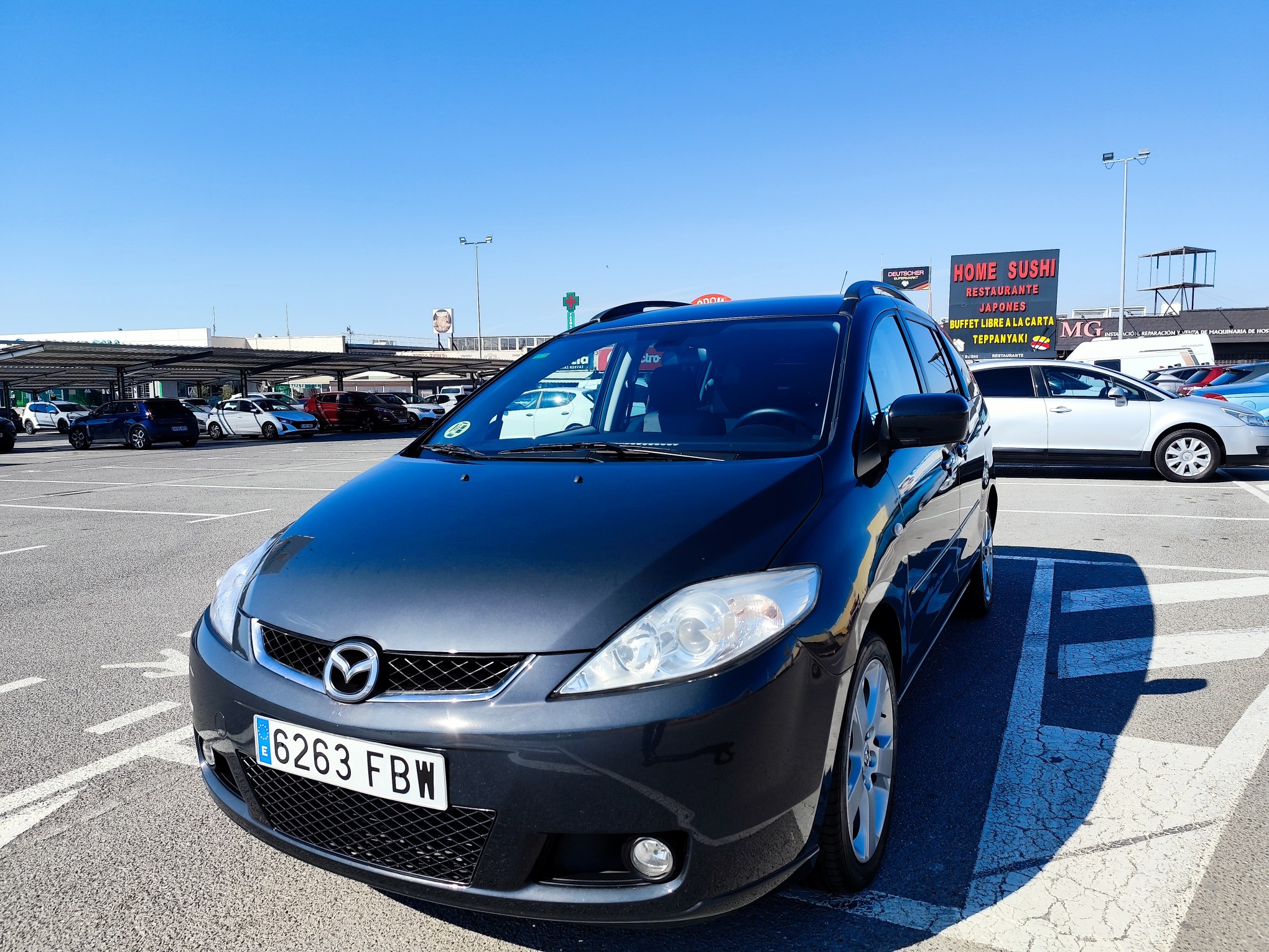 MAZDA 5 2.0 DIESEL 143 CV 2006 247.000 KM  7 PLAZAS MANUAL