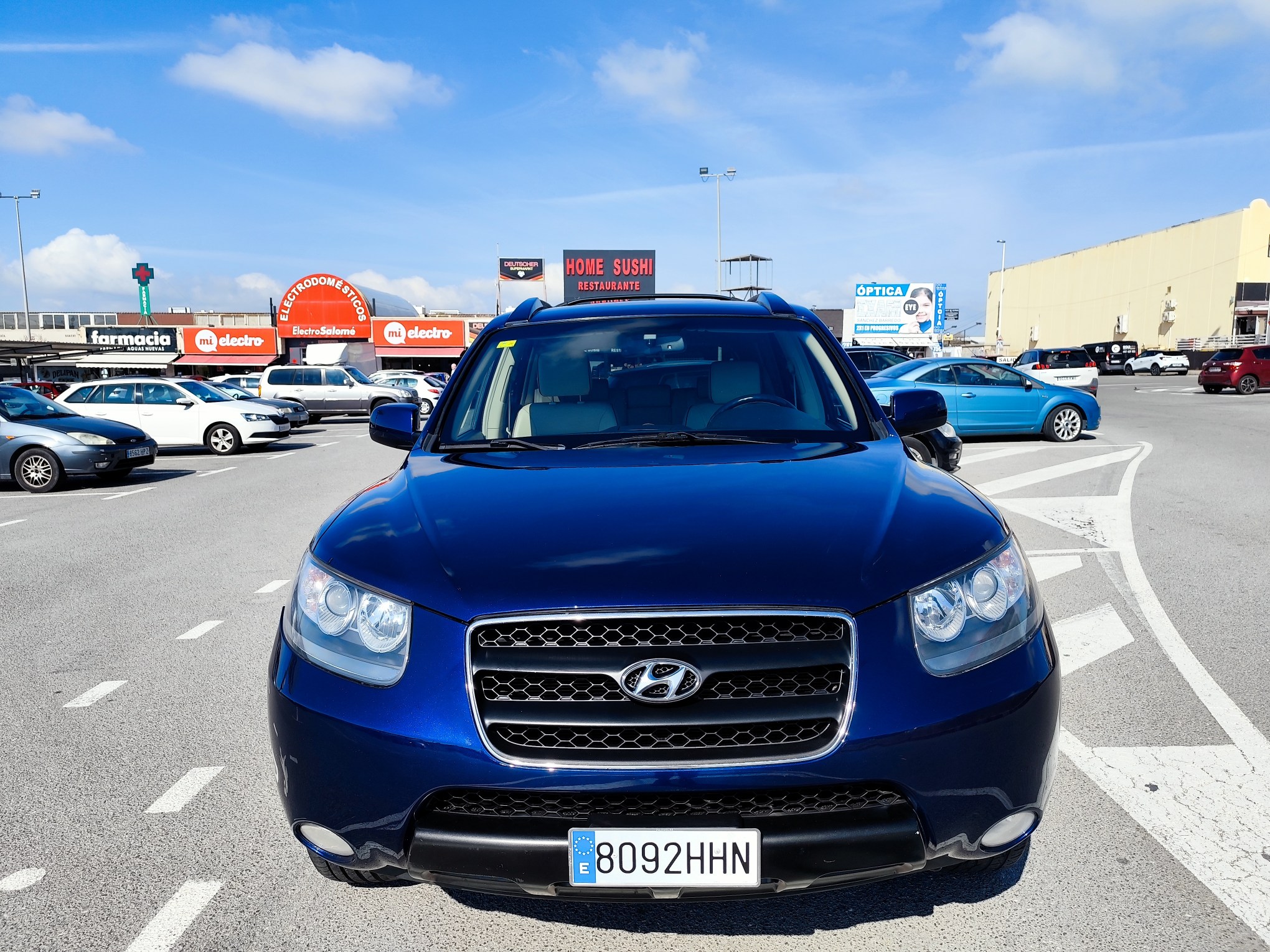 HYUNDAI SANTA FE 2.7 GASOLINA 190 CV 104.000 KM 2008 AUTOMATICO 7 PLAZAS