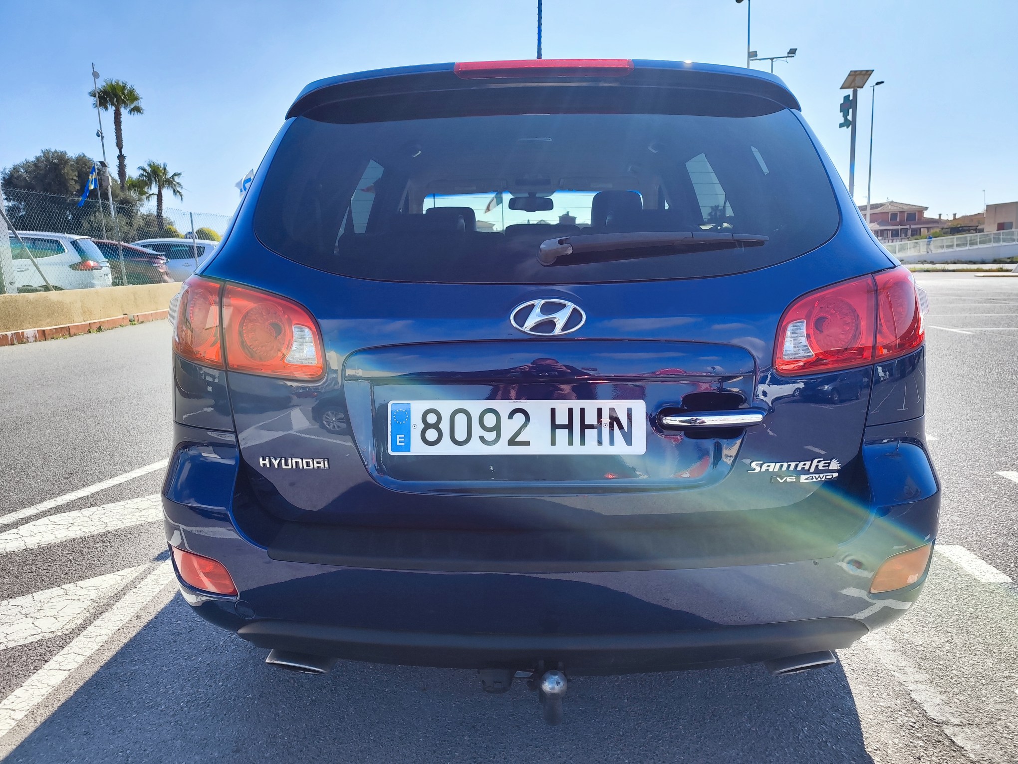 HYUNDAI SANTA FE 2.7 GASOLINA 190 CV 104.000 KM 2008 AUTOMATICO 7 PLAZAS