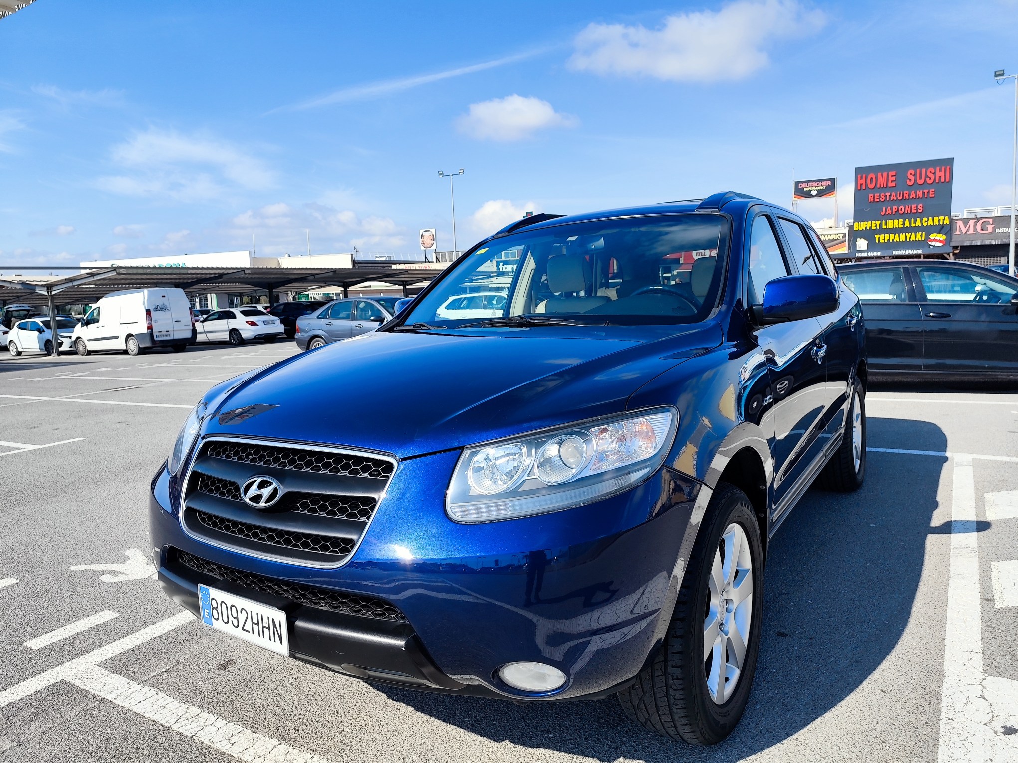 HYUNDAI SANTA FE 2.7 GASOLINA 190 CV 104.000 KM 2008 AUTOMATICO 7 PLAZAS
