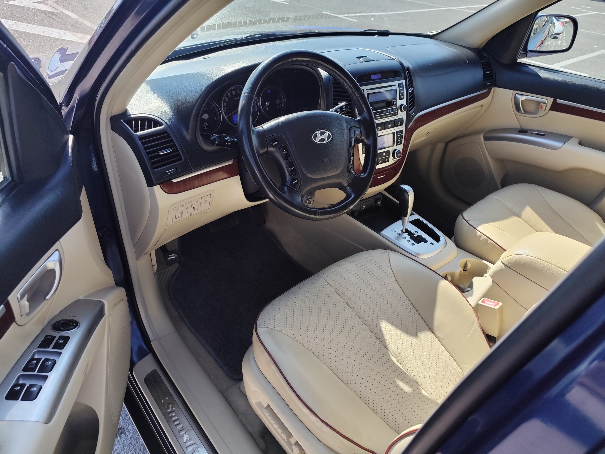 HYUNDAI SANTA FE 2.7 GASOLINA 190 CV 104.000 KM 2008 AUTOMATICO 7 PLAZAS