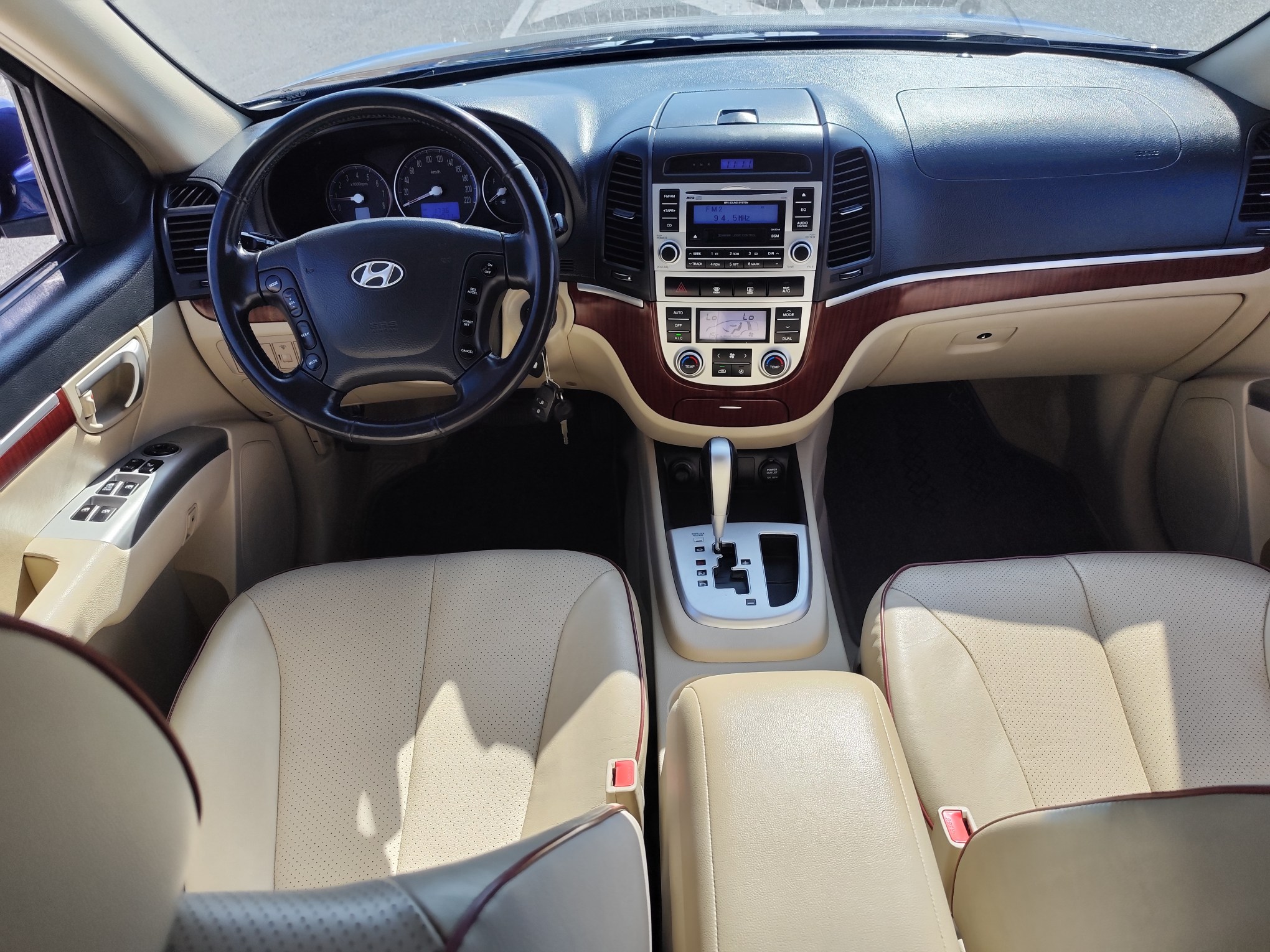 HYUNDAI SANTA FE 2.7 GASOLINA 190 CV 104.000 KM 2008 AUTOMATICO 7 PLAZAS