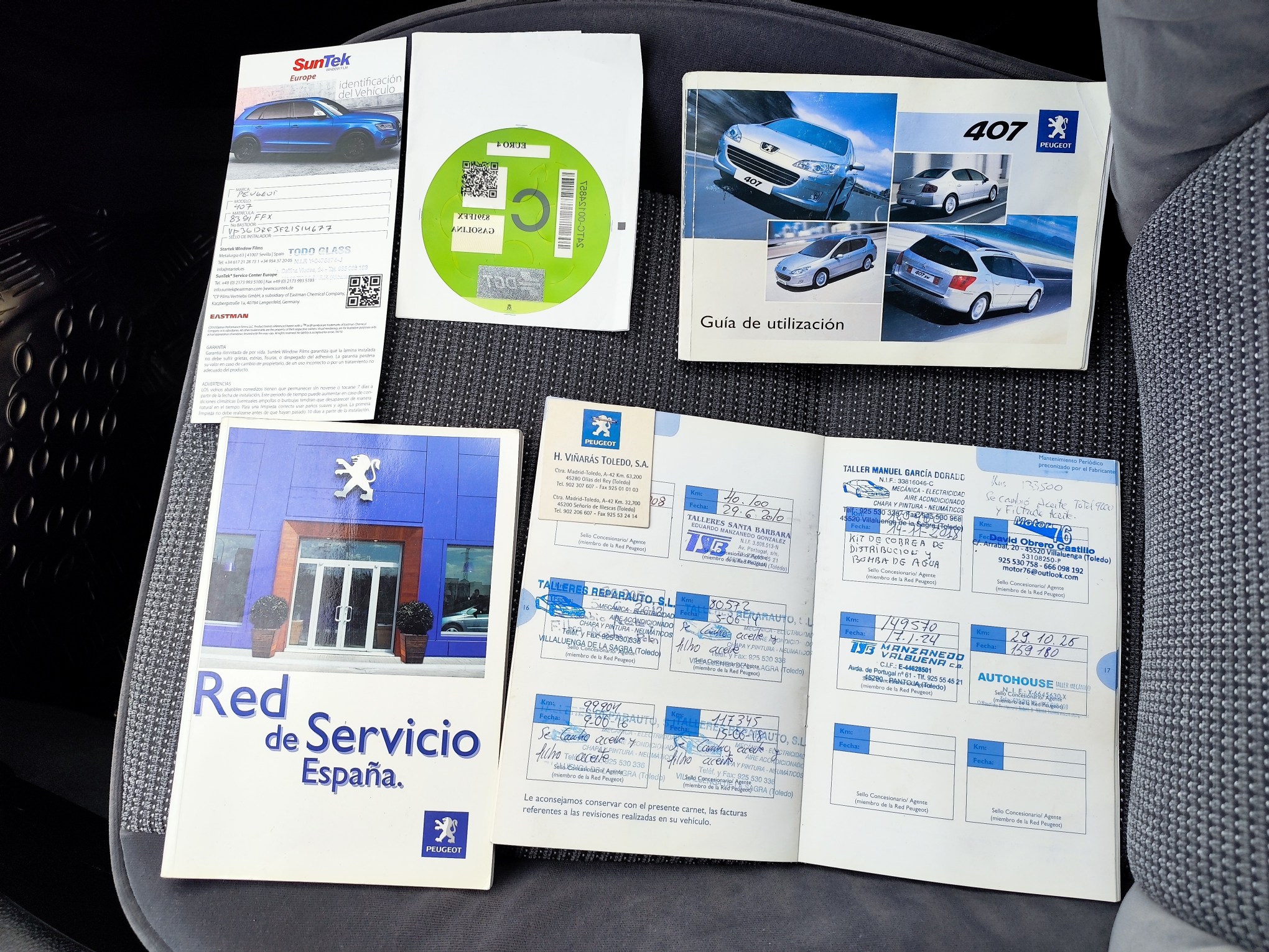 PEUGEOT 407 2.0 GASOLINA 140 CV 2006 160.000 KM AUTOMATICO