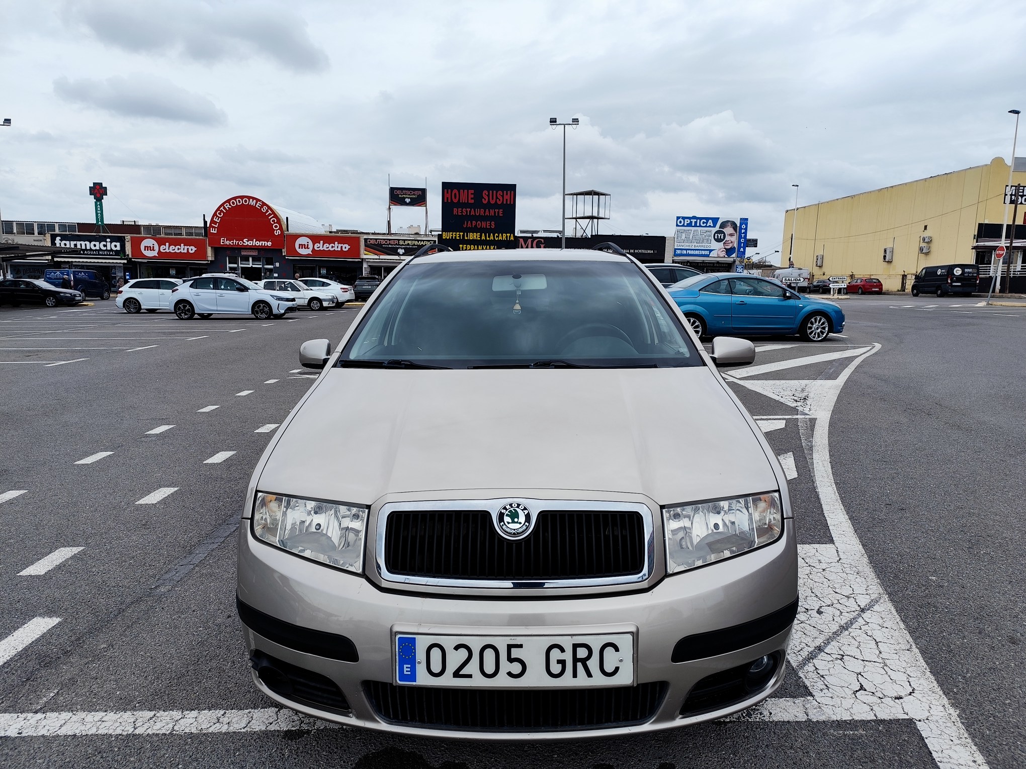 SKODA FABIA 1.4 GASOLINA 75 CV 2004 149.000 KM AUTOMATICO