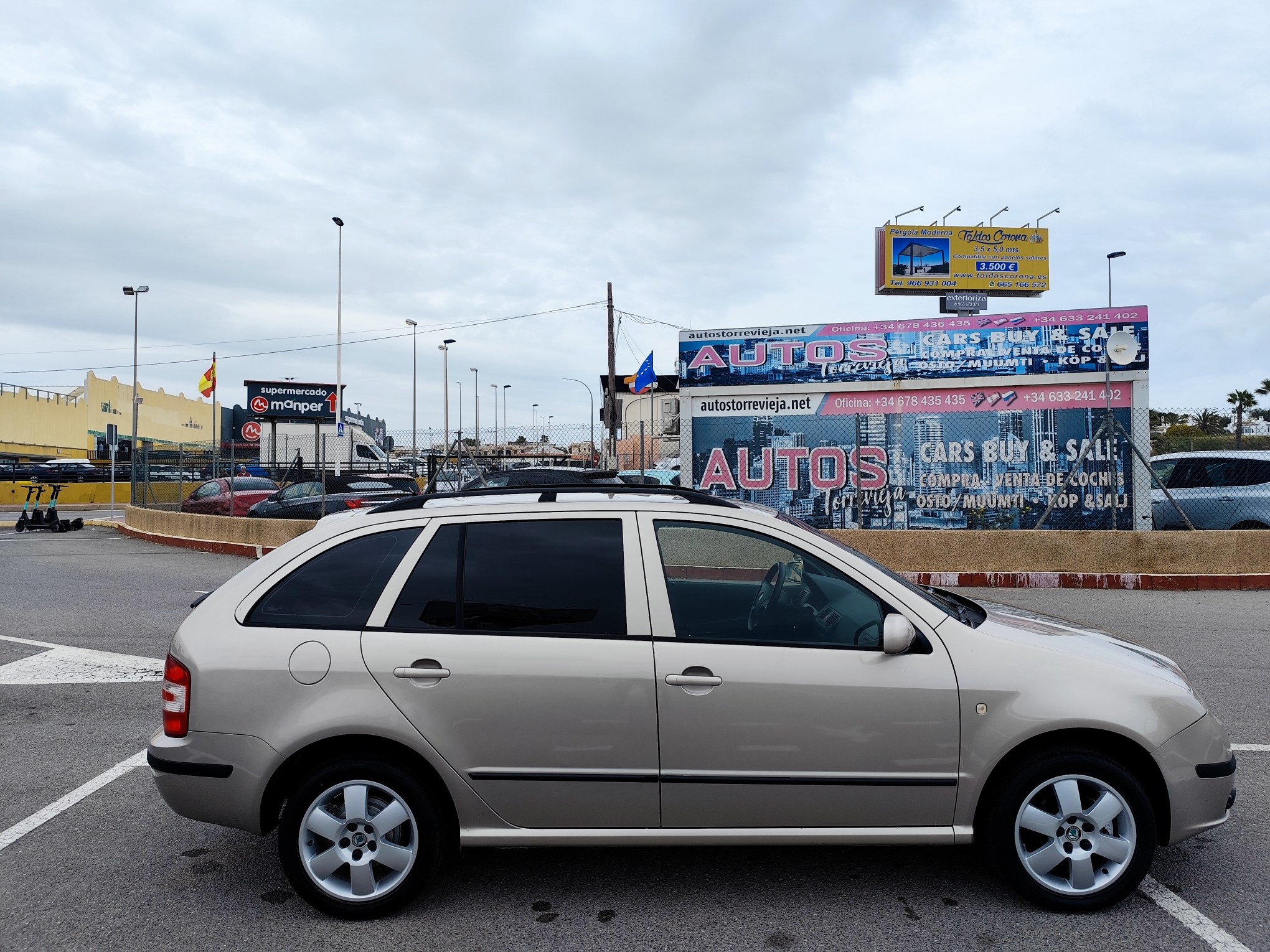 SKODA FABIA 1.4 GASOLINA 75 CV 2004 149.000 KM AUTOMATICO
