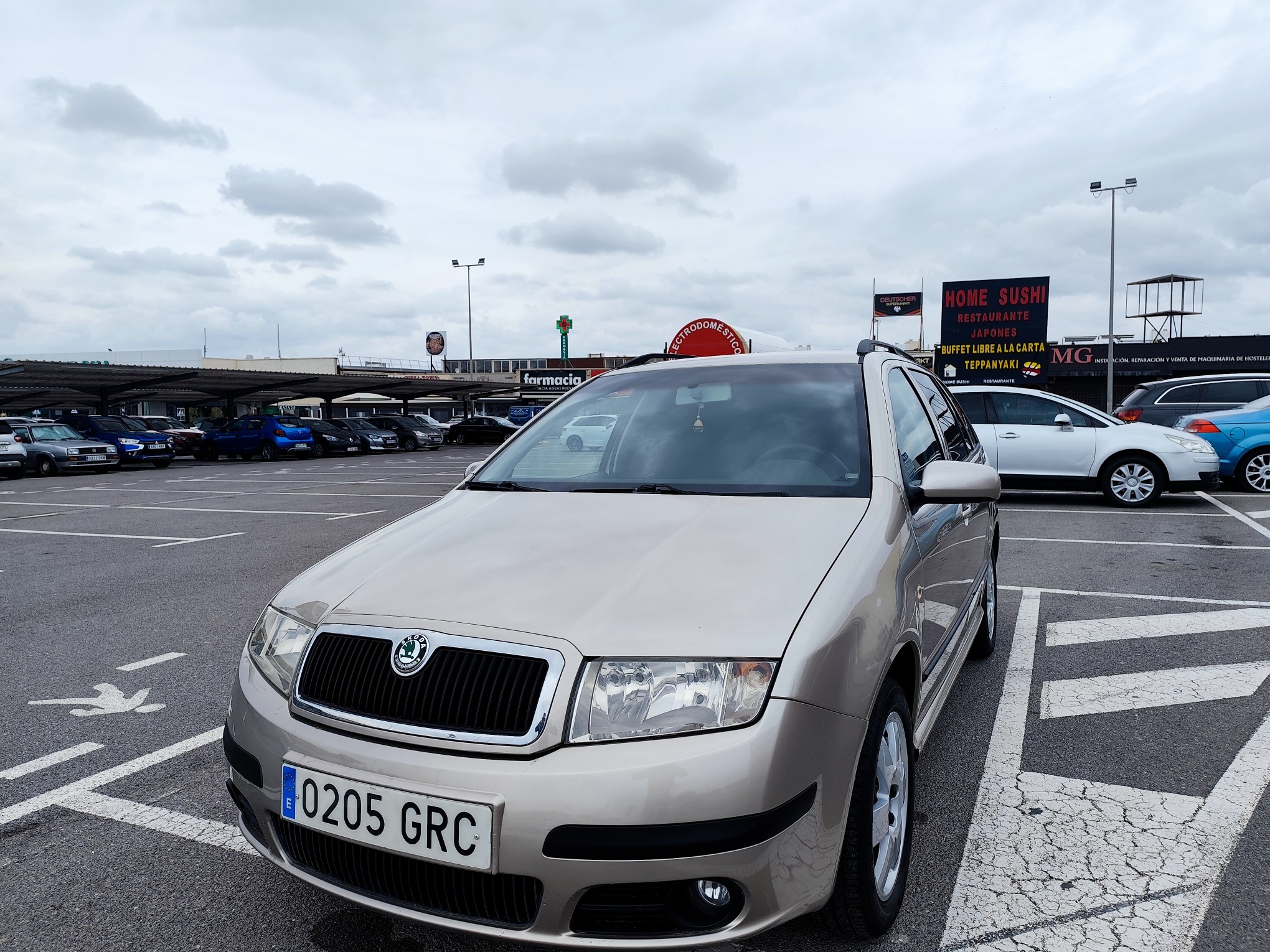 SKODA FABIA 1.4 GASOLINA 75 CV 2004 149.000 KM AUTOMATICO