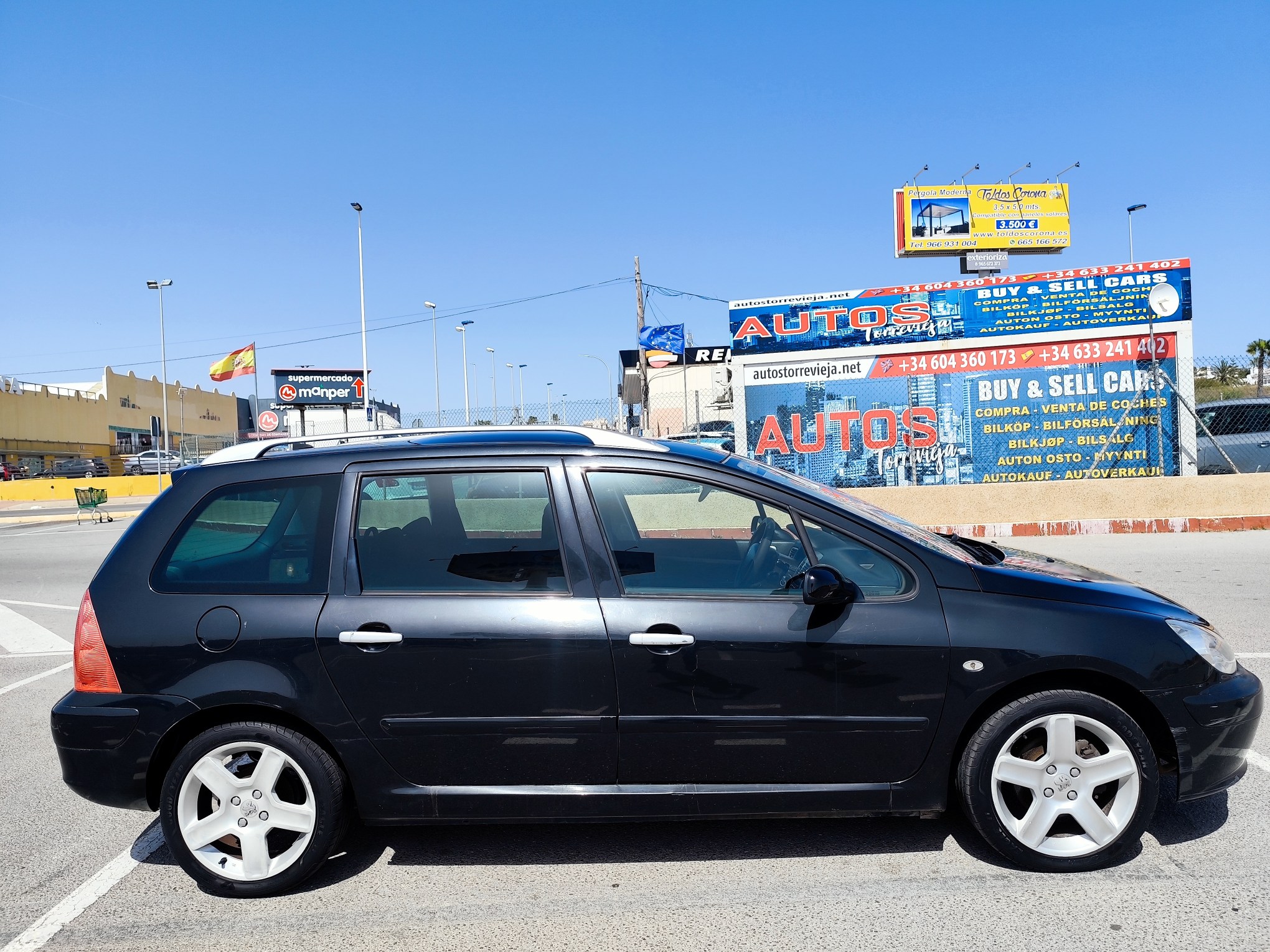 PEUGEOT 307 SW 2.0 DIESEL 107 CV 2003 315.000 KM MANUAL (7 PLAZAS OPCIONAL)