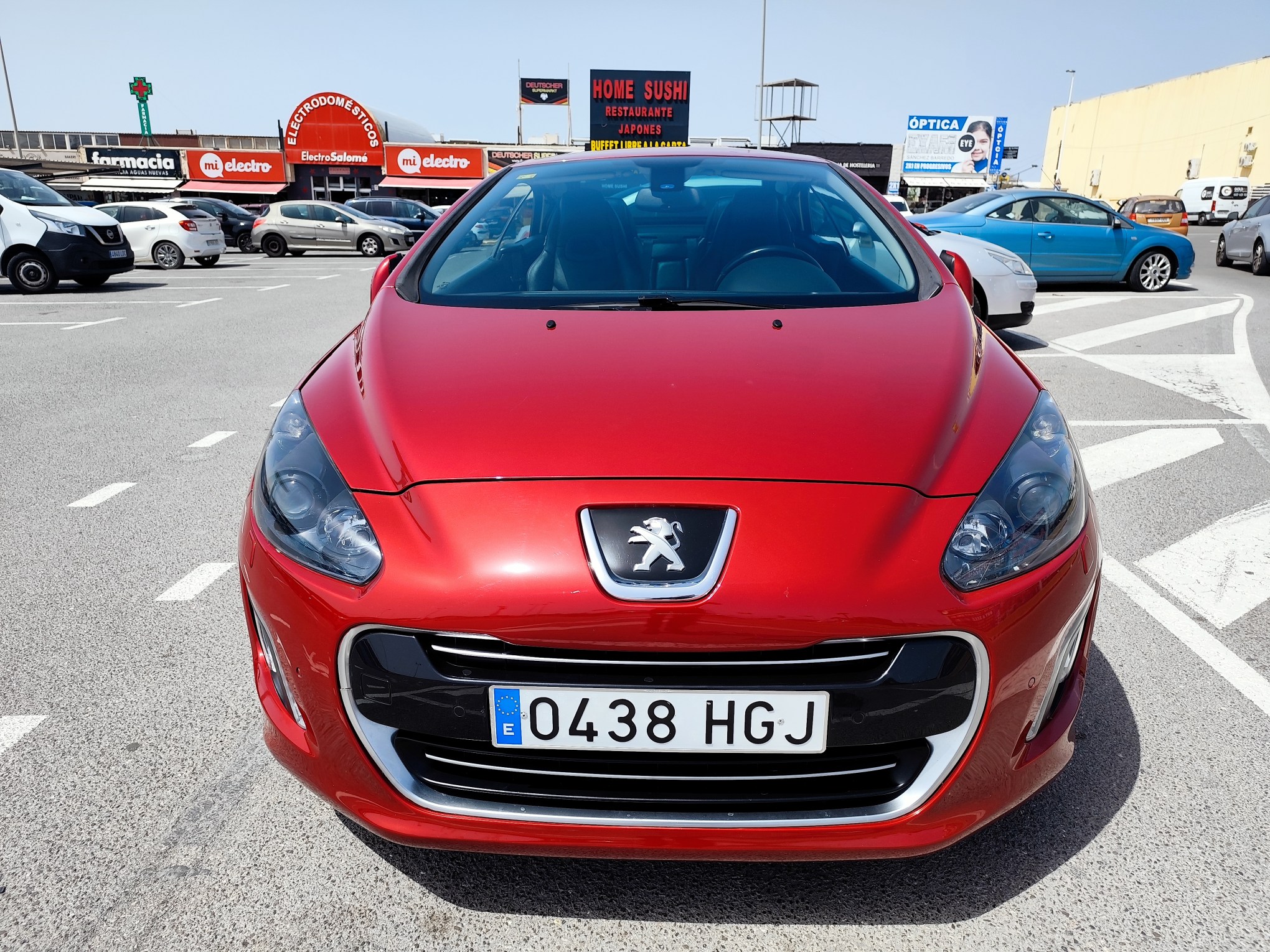 PEUGEOT 308cc 1.6 GASOLINA 155 CV 119.000 KM 2011 AUTOMATICO