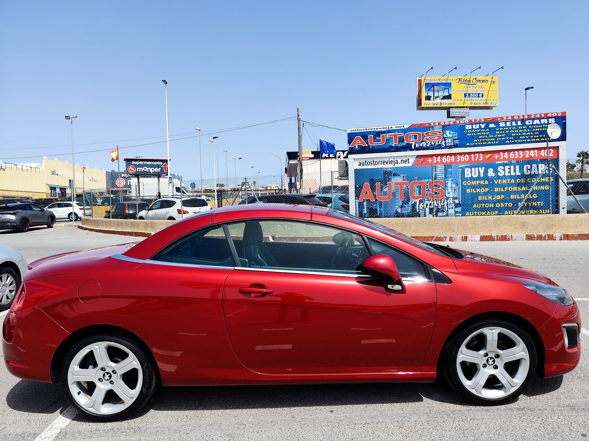 PEUGEOT 308cc 1.6 GASOLINA 155 CV 119.000 KM 2011 AUTOMATICO