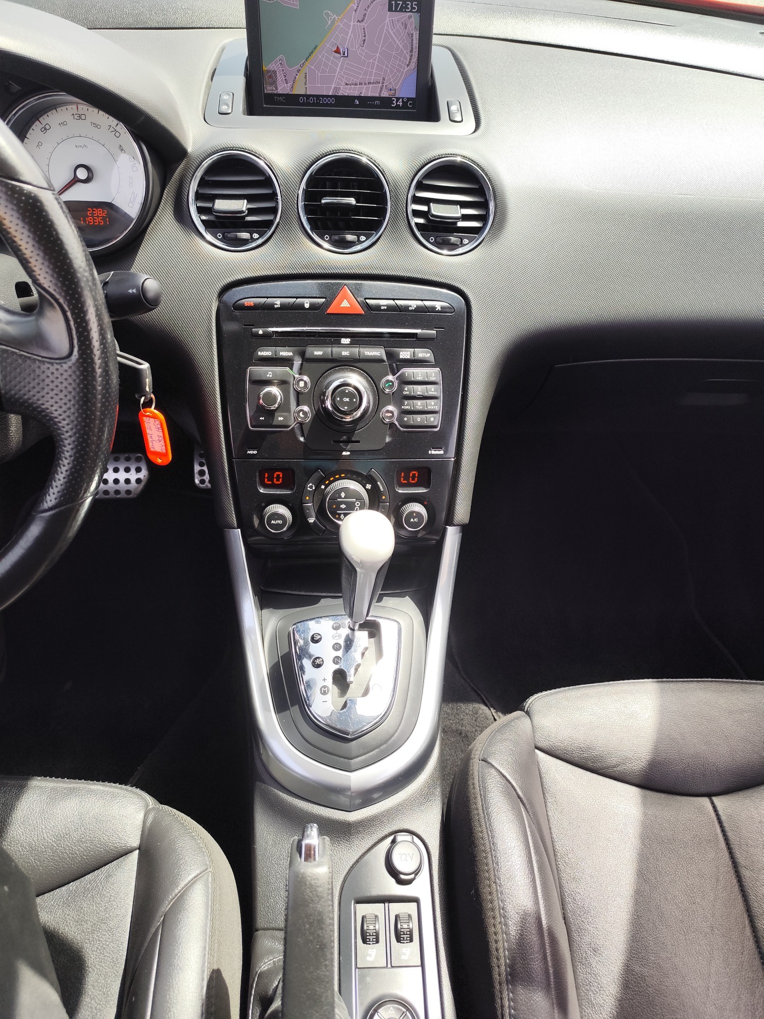 PEUGEOT 308cc 1.6 GASOLINA 155 CV 119.000 KM 2011 AUTOMATICO