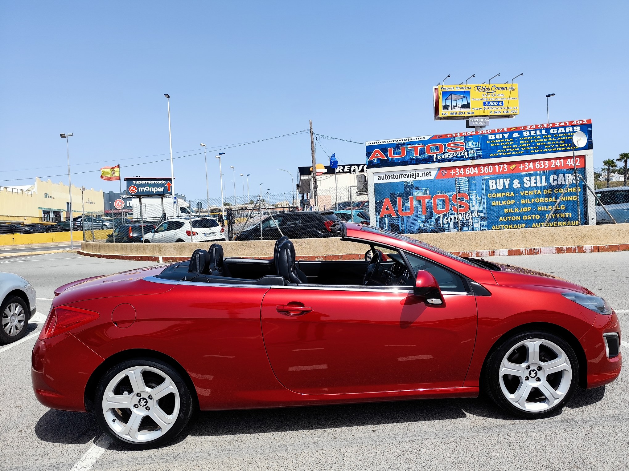 PEUGEOT 308cc 1.6 GASOLINA 155 CV 119.000 KM 2011 AUTOMATICO