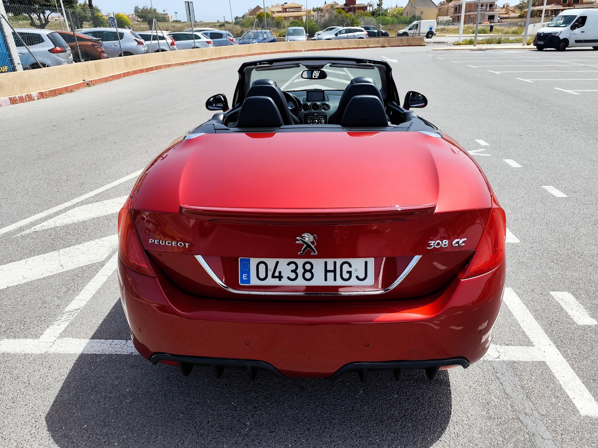 PEUGEOT 308cc 1.6 GASOLINA 155 CV 119.000 KM 2011 AUTOMATICO