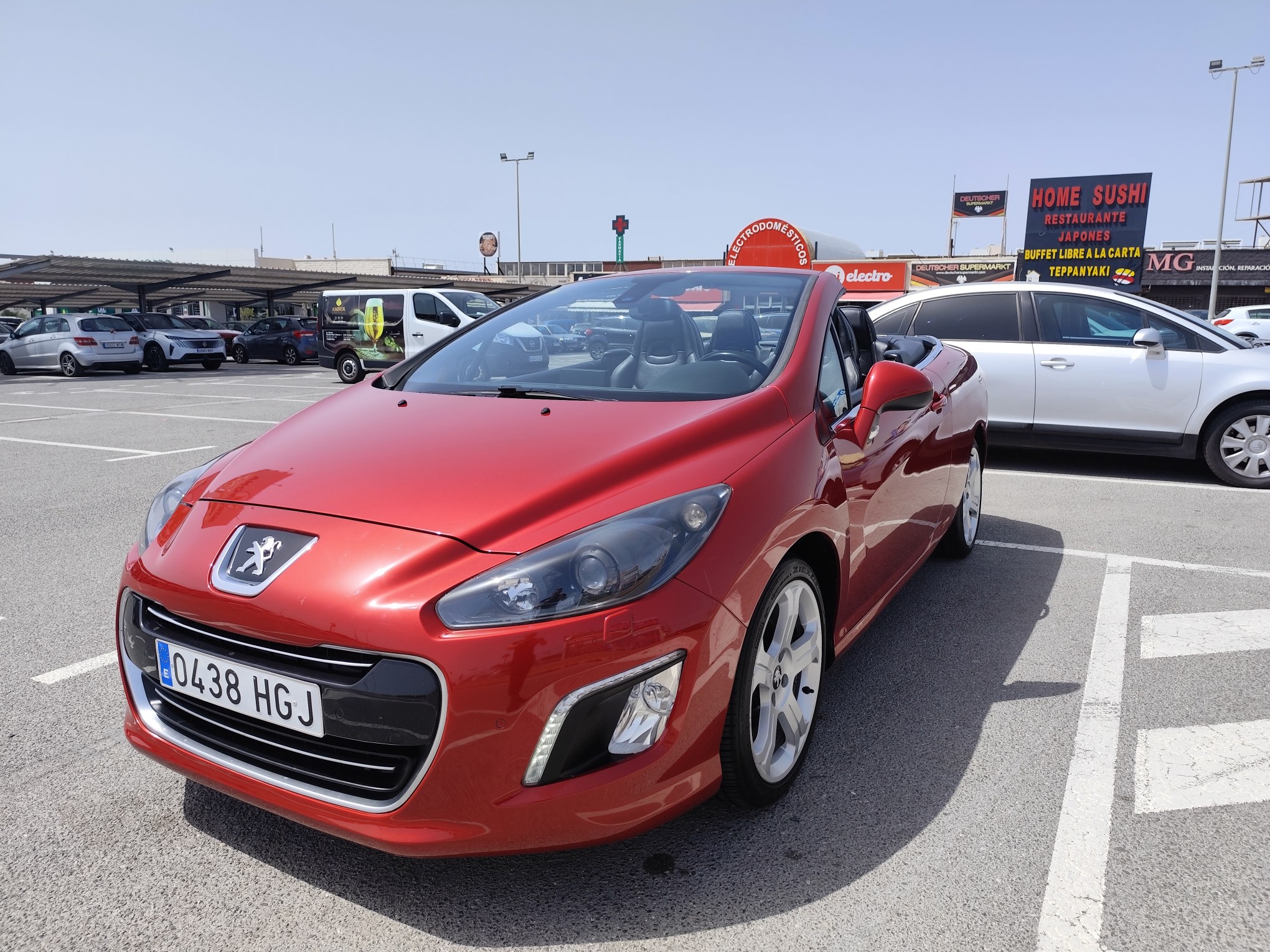 PEUGEOT 308cc 1.6 GASOLINA 155 CV 119.000 KM 2011 AUTOMATICO