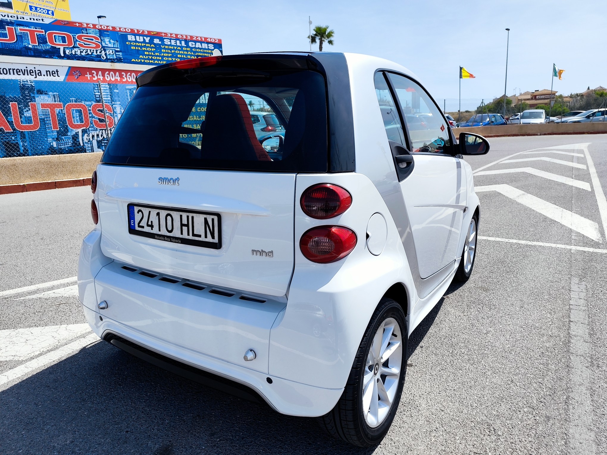 SMART FORTWO MHD 1.0 GASOLINA 70 CV 122.000 KM 2012 AUTOMATICO