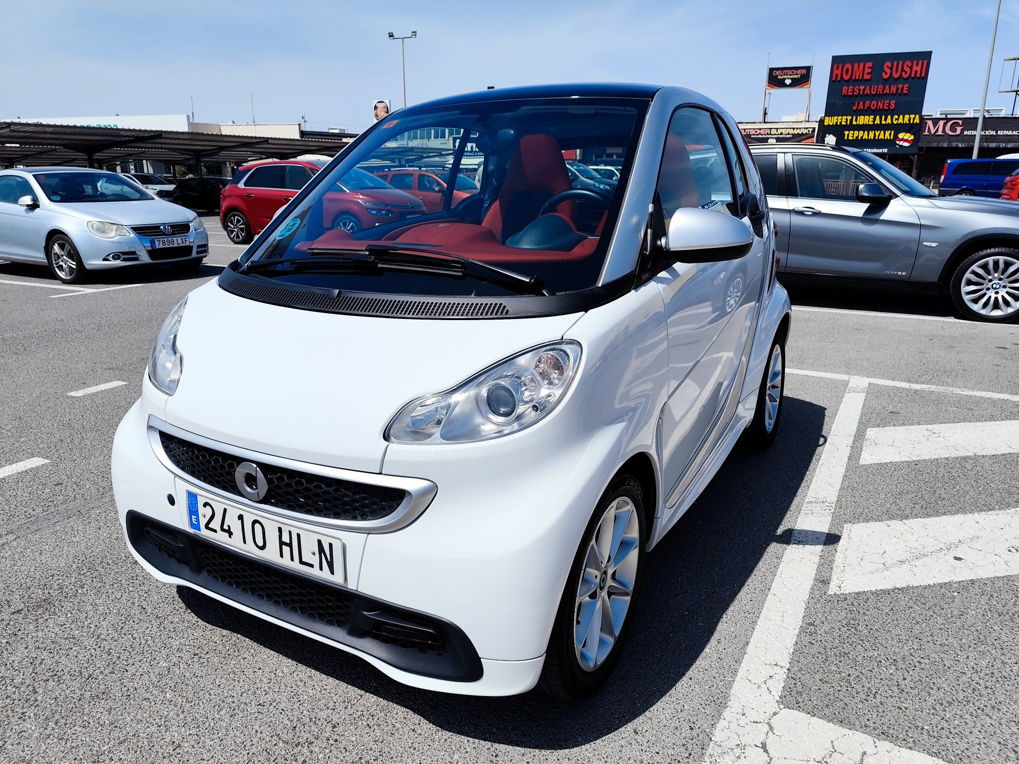 SMART FORTWO MHD 1.0 GASOLINA 70 CV 122.000 KM 2012 AUTOMATICO