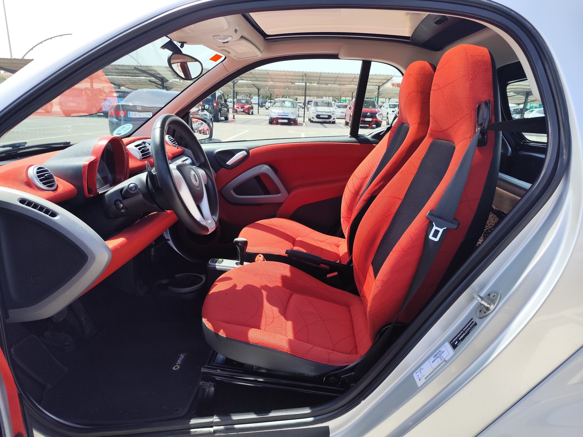 SMART FORTWO MHD 1.0 GASOLINA 70 CV 122.000 KM 2012 AUTOMATICO