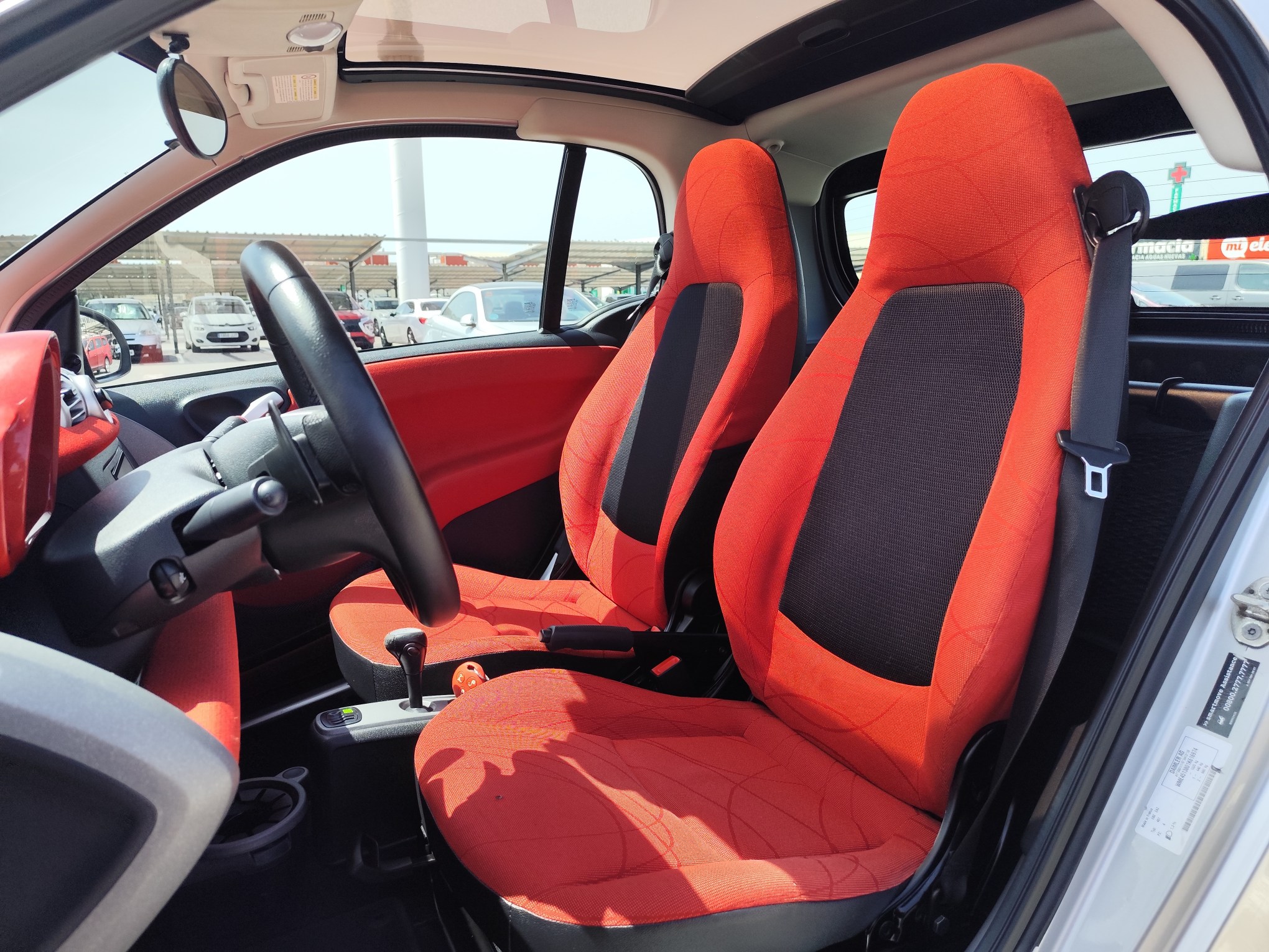 SMART FORTWO MHD 1.0 GASOLINA 70 CV 122.000 KM 2012 AUTOMATICO