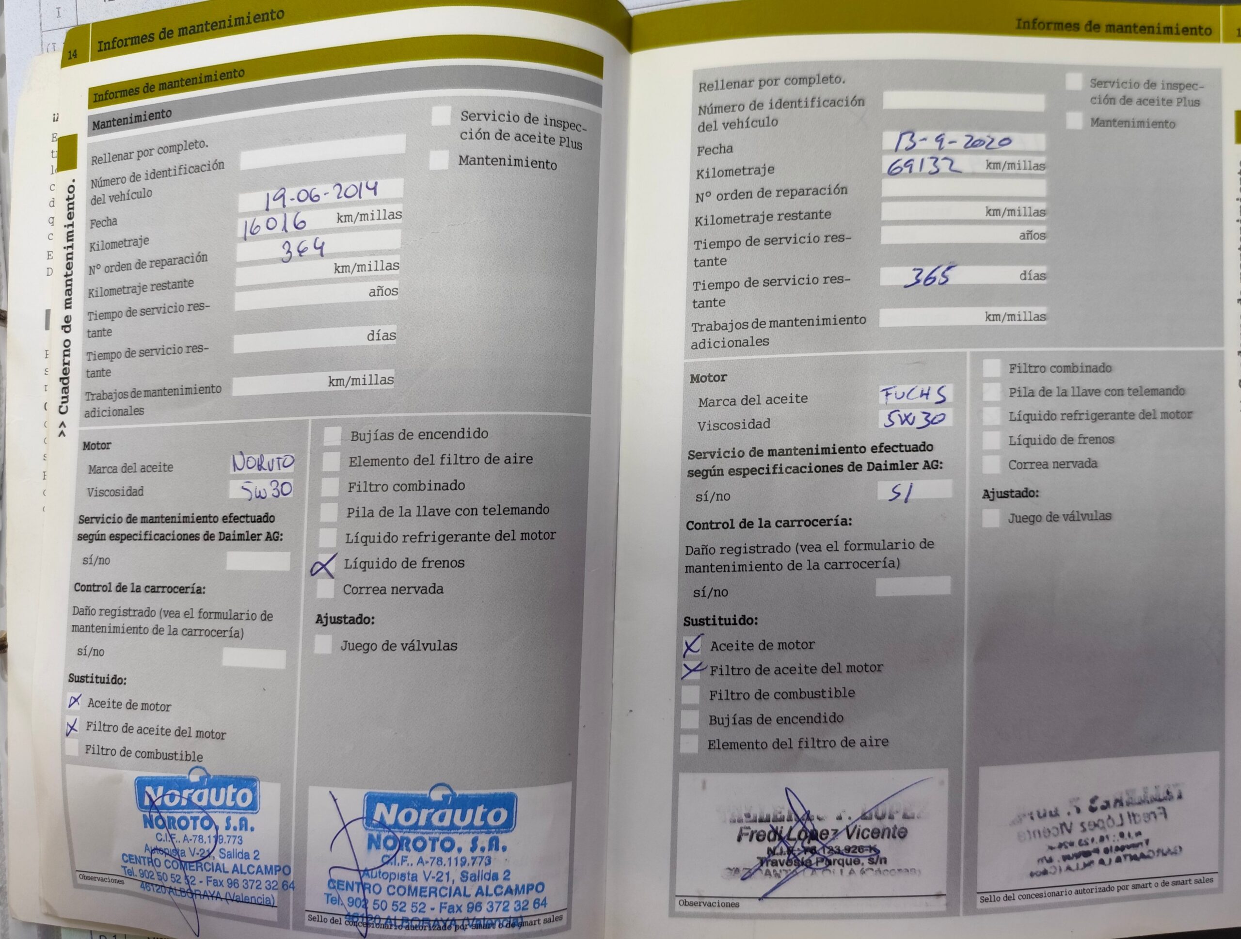 SMART FORTWO MHD 1.0 GASOLINA 70 CV 122.000 KM 2012 AUTOMATICO