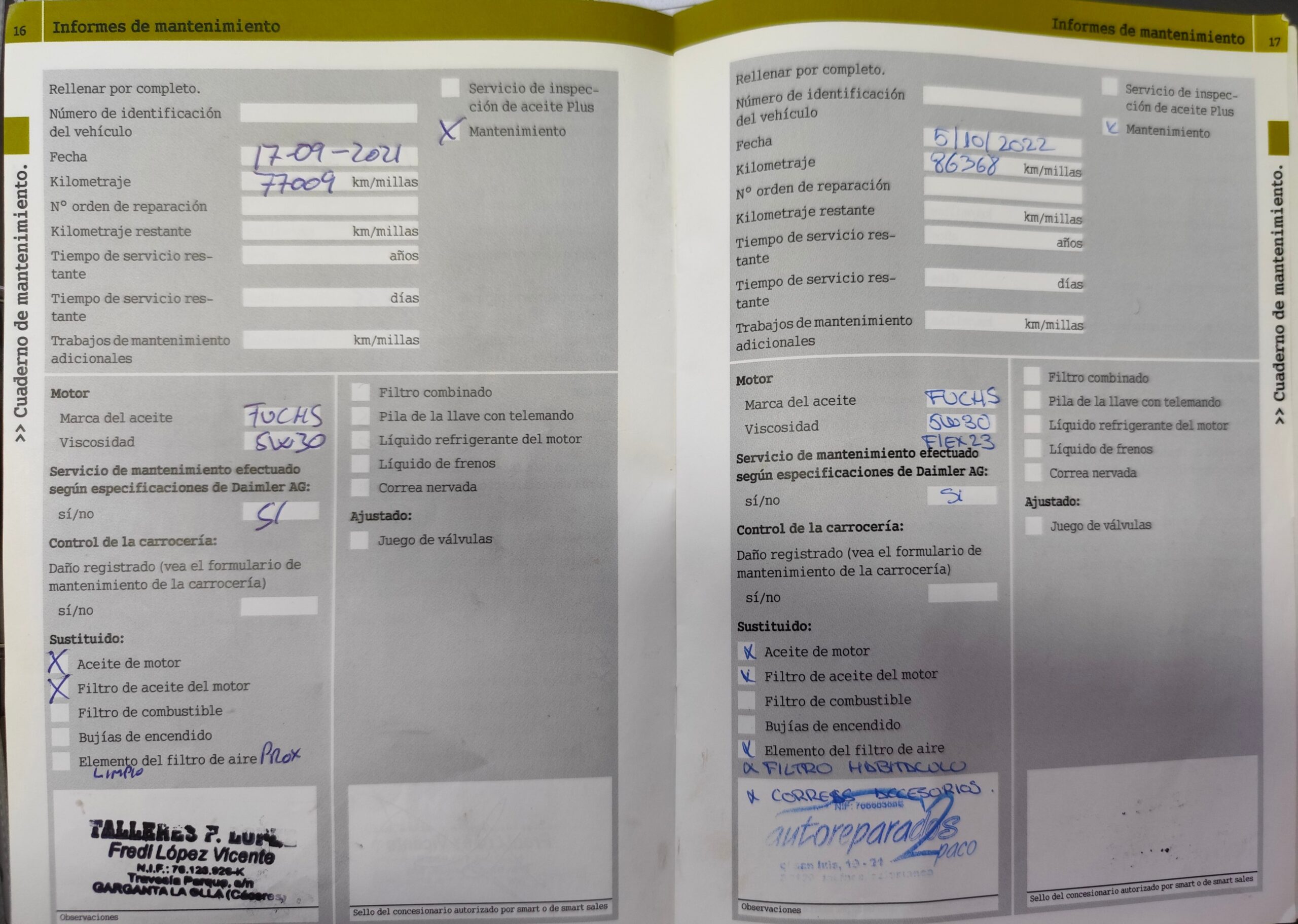 SMART FORTWO MHD 1.0 GASOLINA 70 CV 122.000 KM 2012 AUTOMATICO