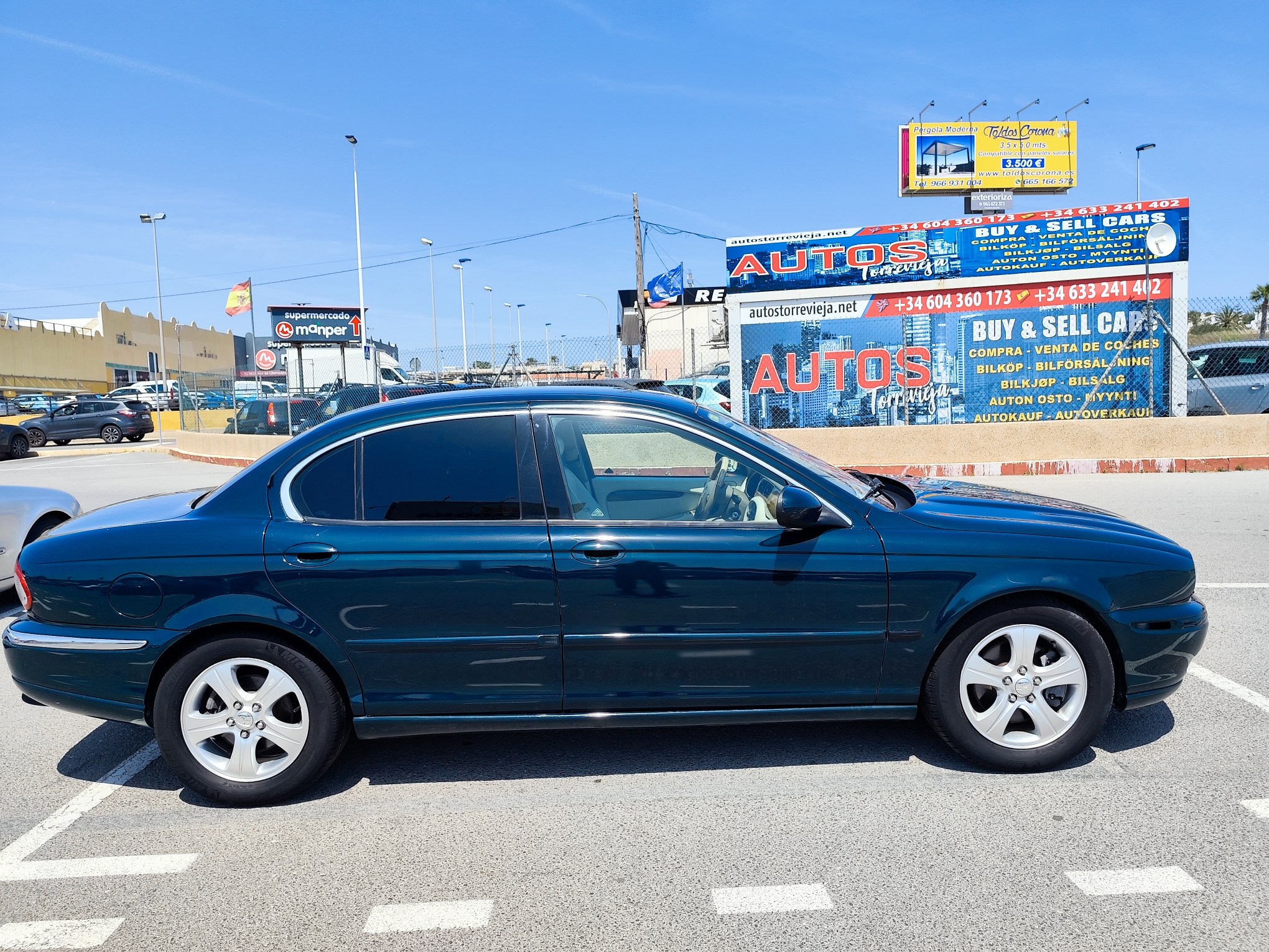 JAGUAR X-TYPE 3.0 GASOLINA 230 CV 2002 139.000 KM AUTOMATICO