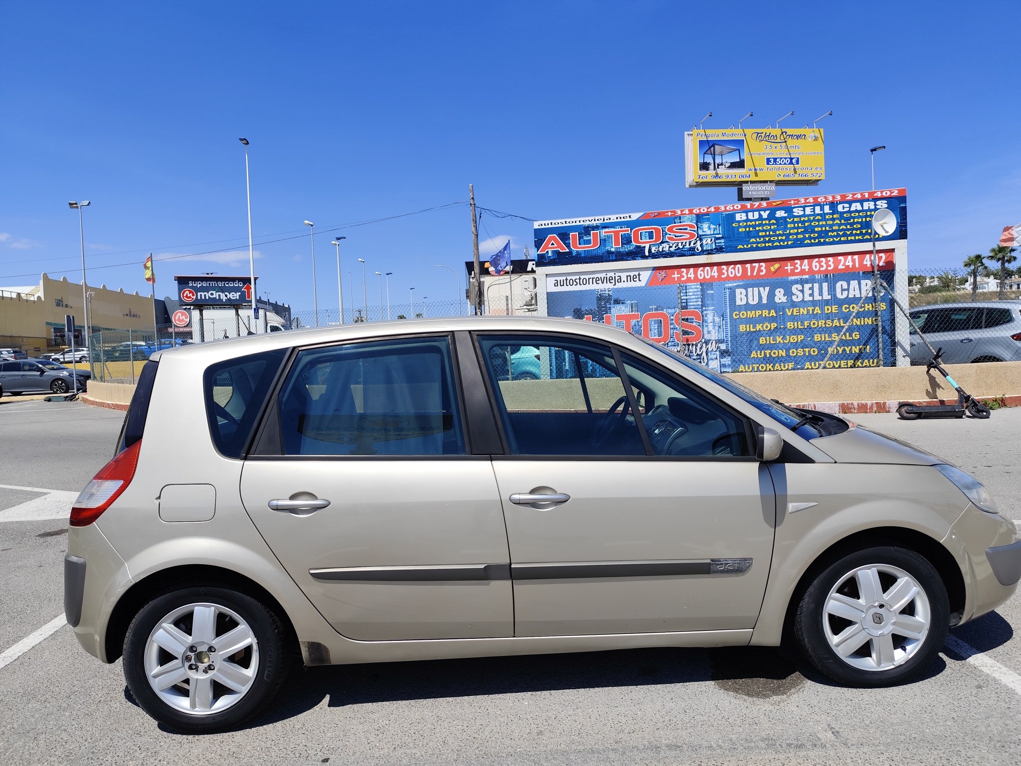 RENAULT SCENIC 1.5 DIESEL 105 CV 2006 231.000 KM MANUAL