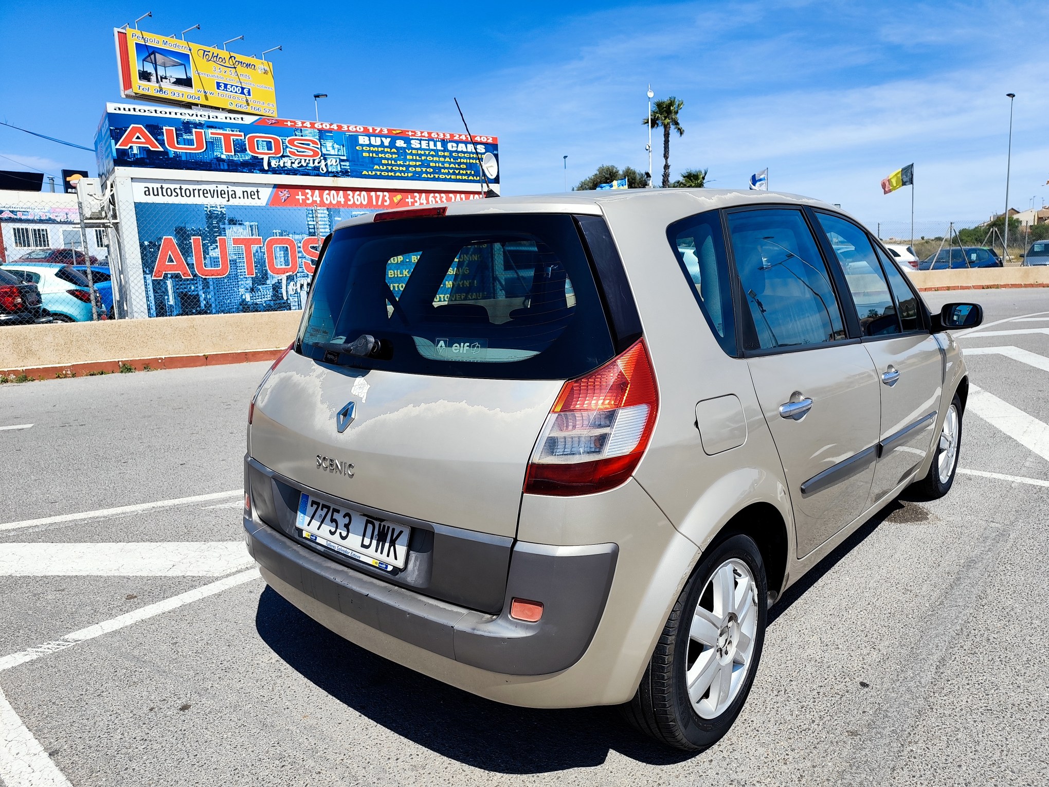 RENAULT SCENIC 1.5 DIESEL 105 CV 2006 231.000 KM MANUAL