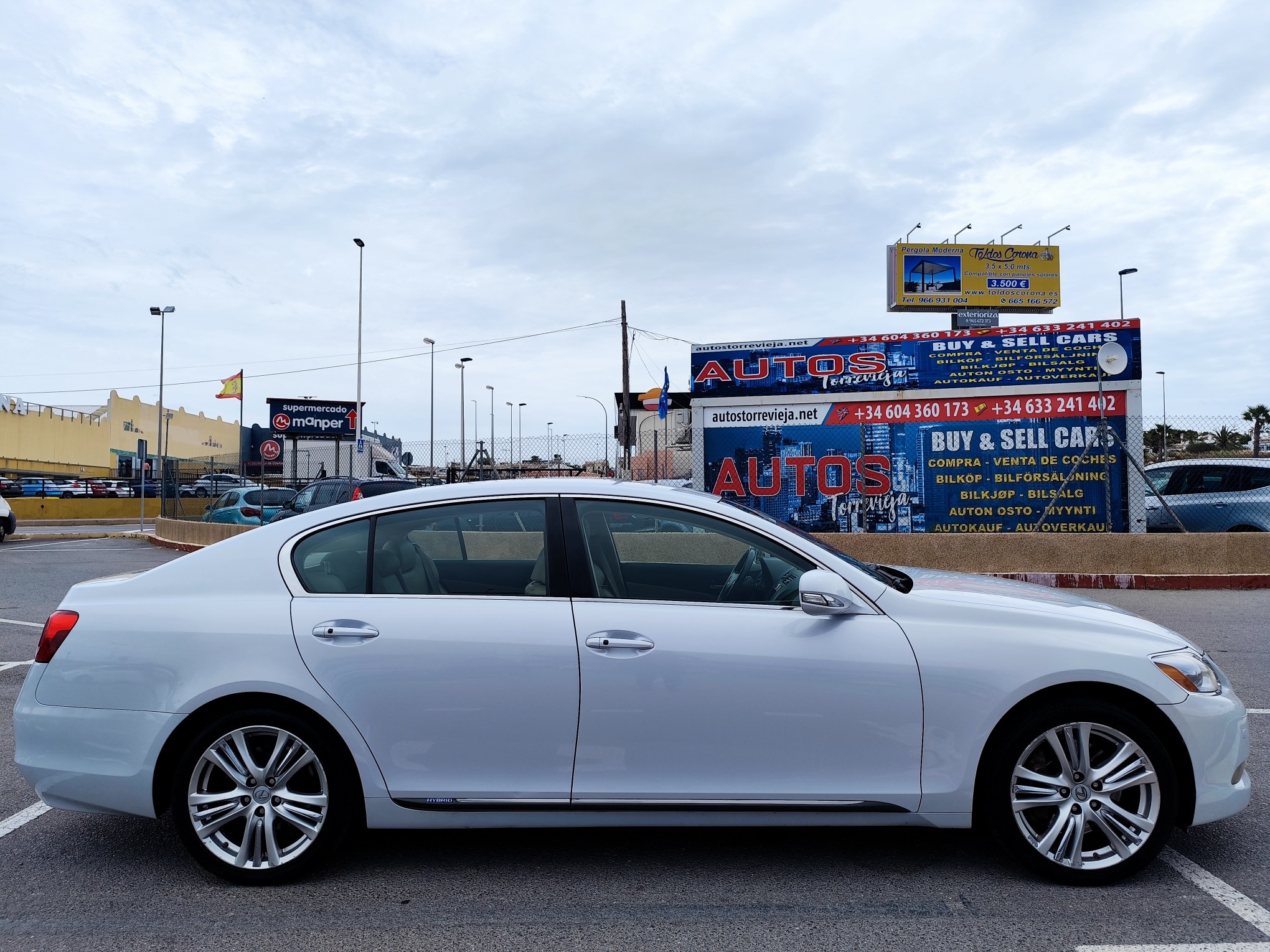 LEXUS GS450H 3.5 GASOLINA/HIBRIDO 345 CV 2008 263.000 KM AUTOMATICO (SIN GARANTIA)