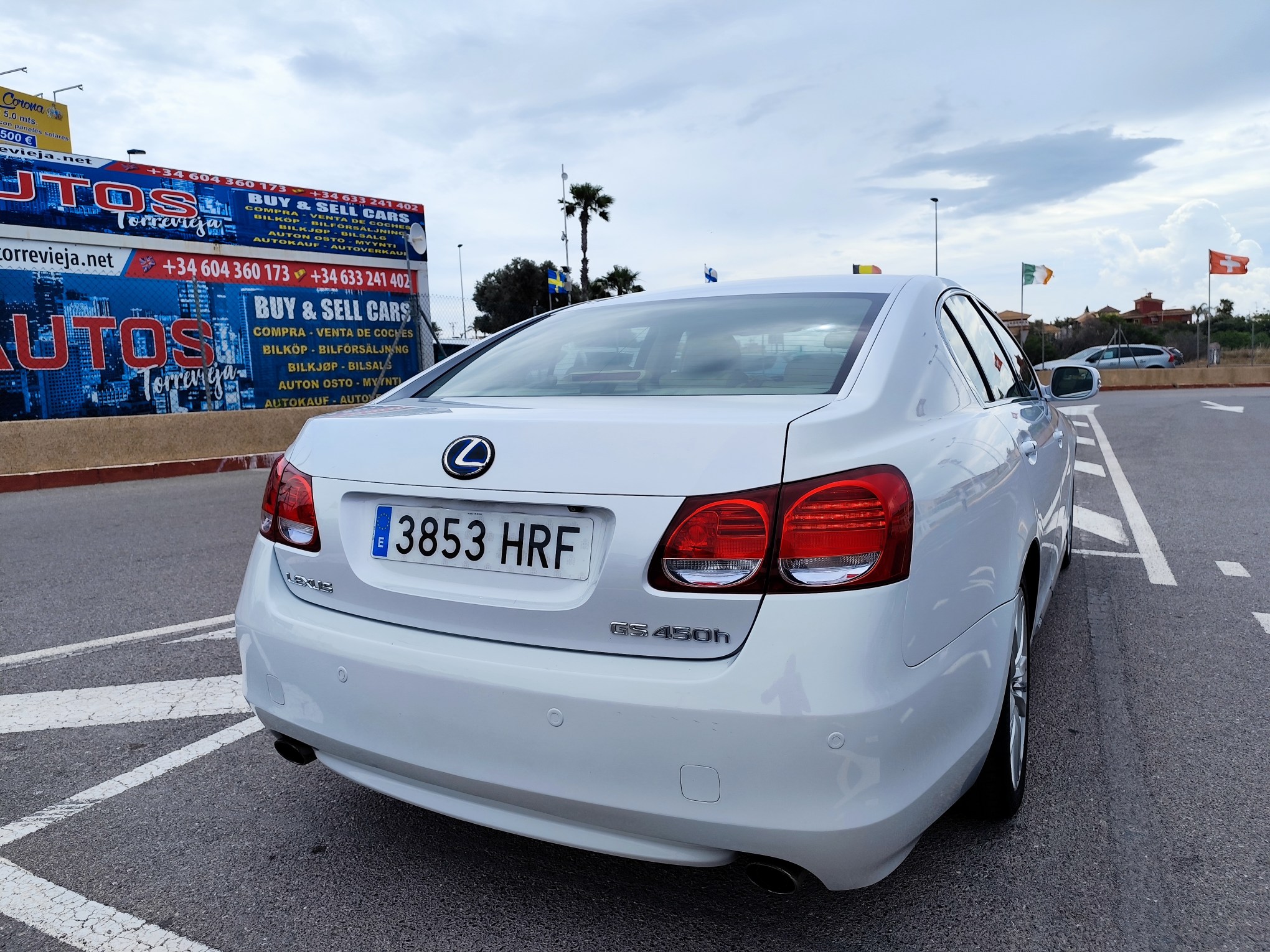 LEXUS GS450H 3.5 GASOLINA/HIBRIDO 345 CV 2008 263.000 KM AUTOMATICO (SIN GARANTIA)
