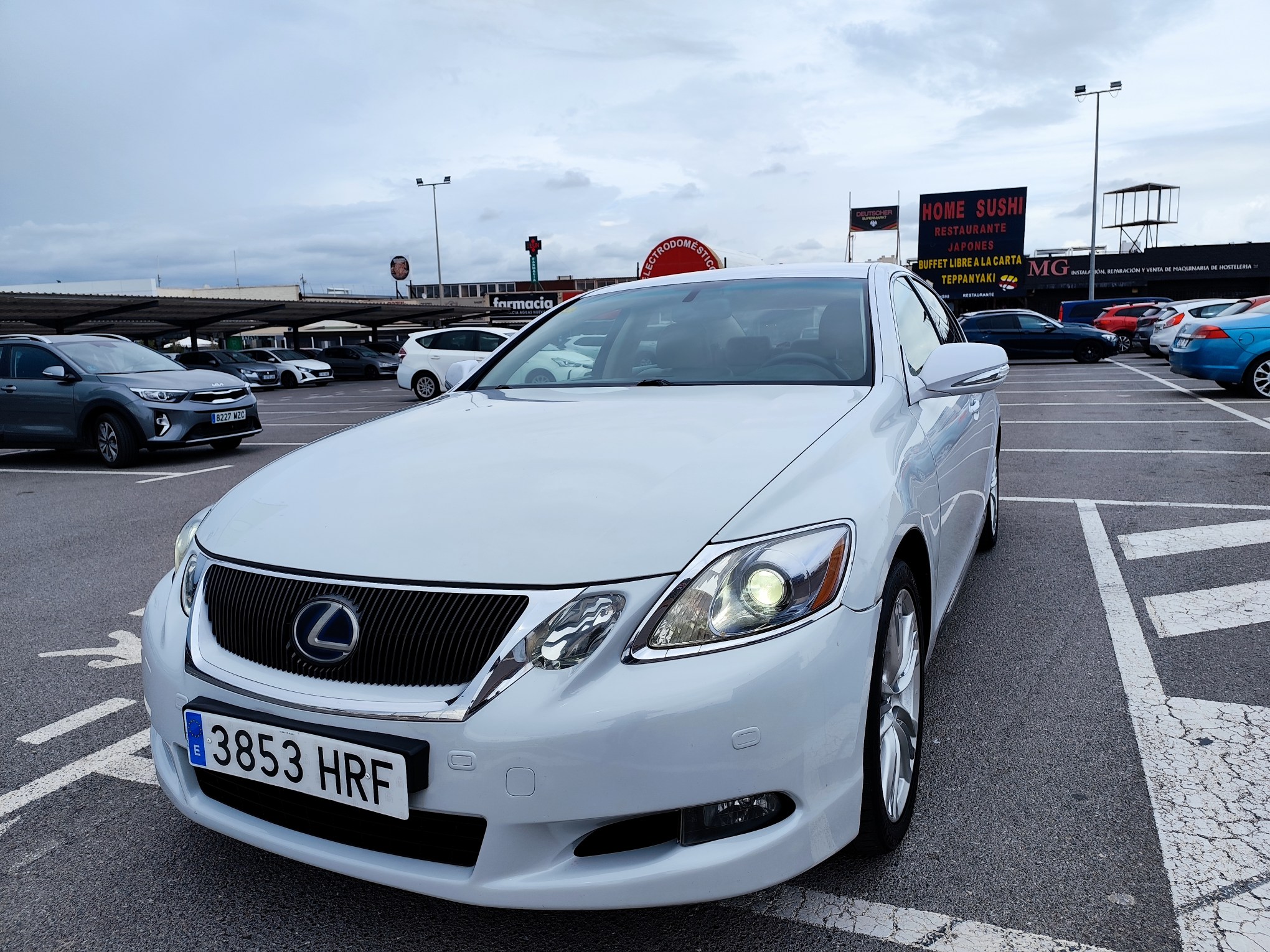 LEXUS GS450H 3.5 GASOLINA/HIBRIDO 345 CV 2008 263.000 KM AUTOMATICO (SIN GARANTIA)