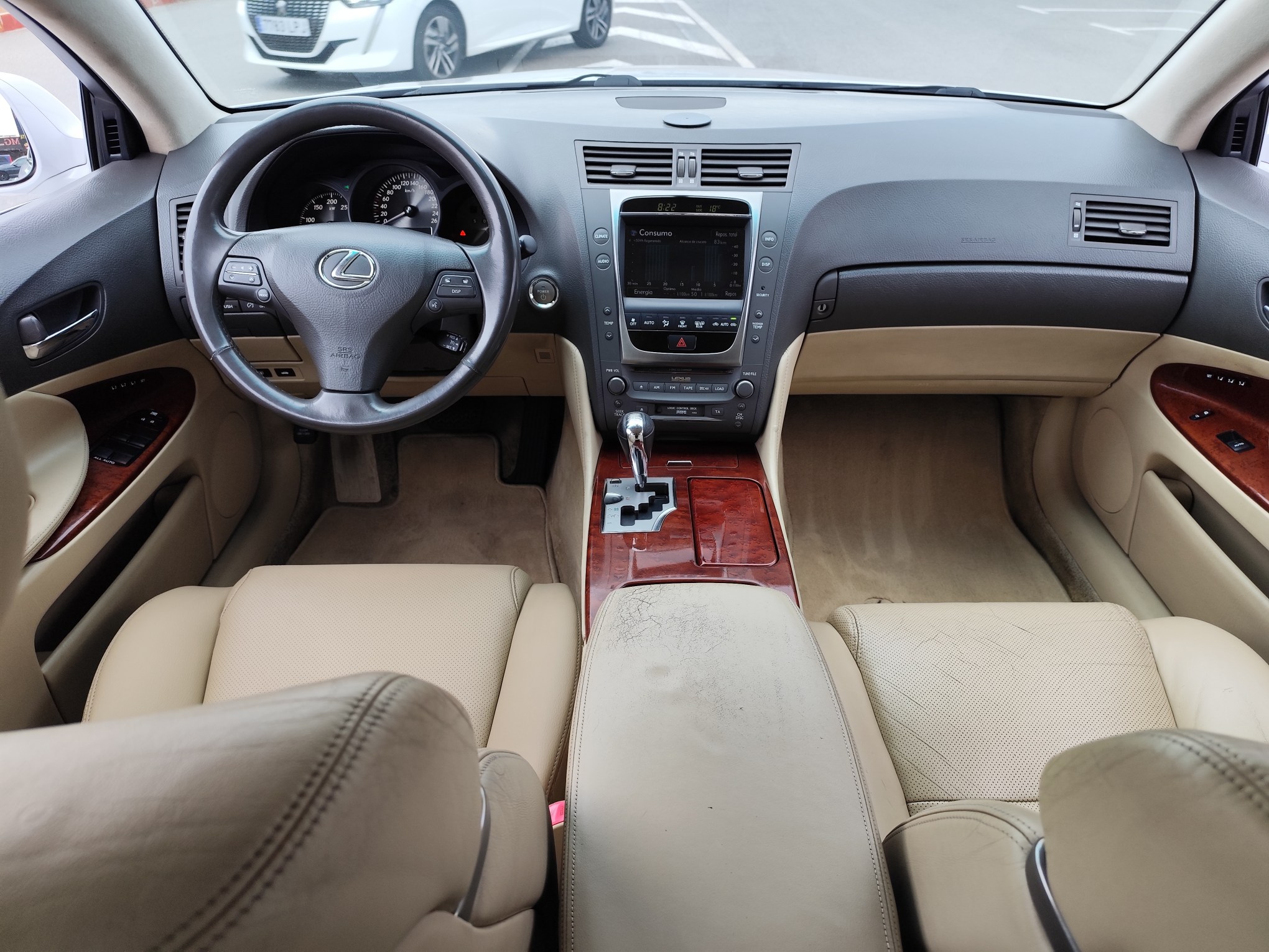 LEXUS GS450H 3.5 GASOLINA/HIBRIDO 345 CV 2008 263.000 KM AUTOMATICO (SIN GARANTIA)
