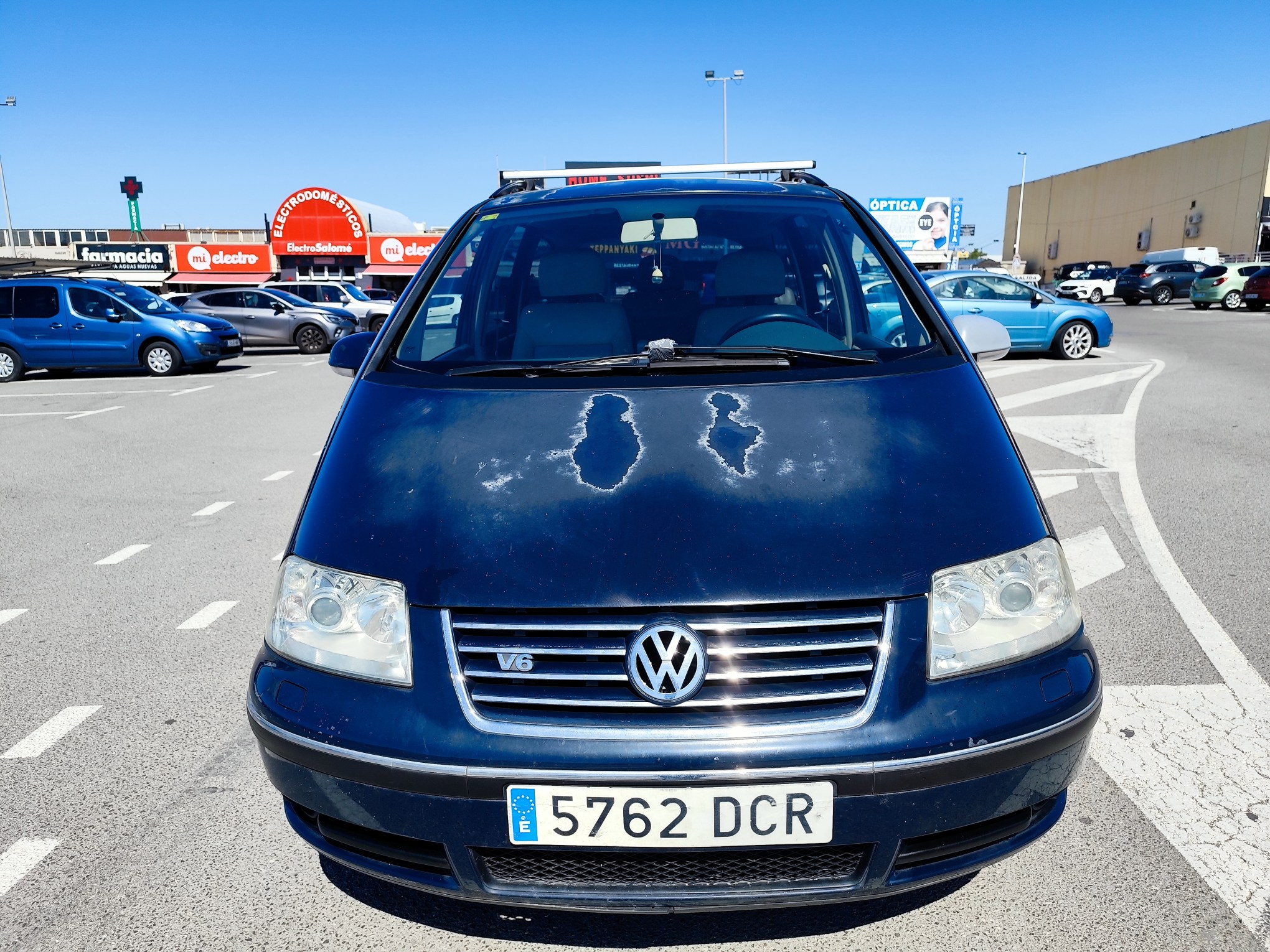 VOLKSWAGEN SHARAN V6 2.8 GASOLINA 205 CV 190.000 KM 2004 AUTOMATICO 7 PLAZAS
