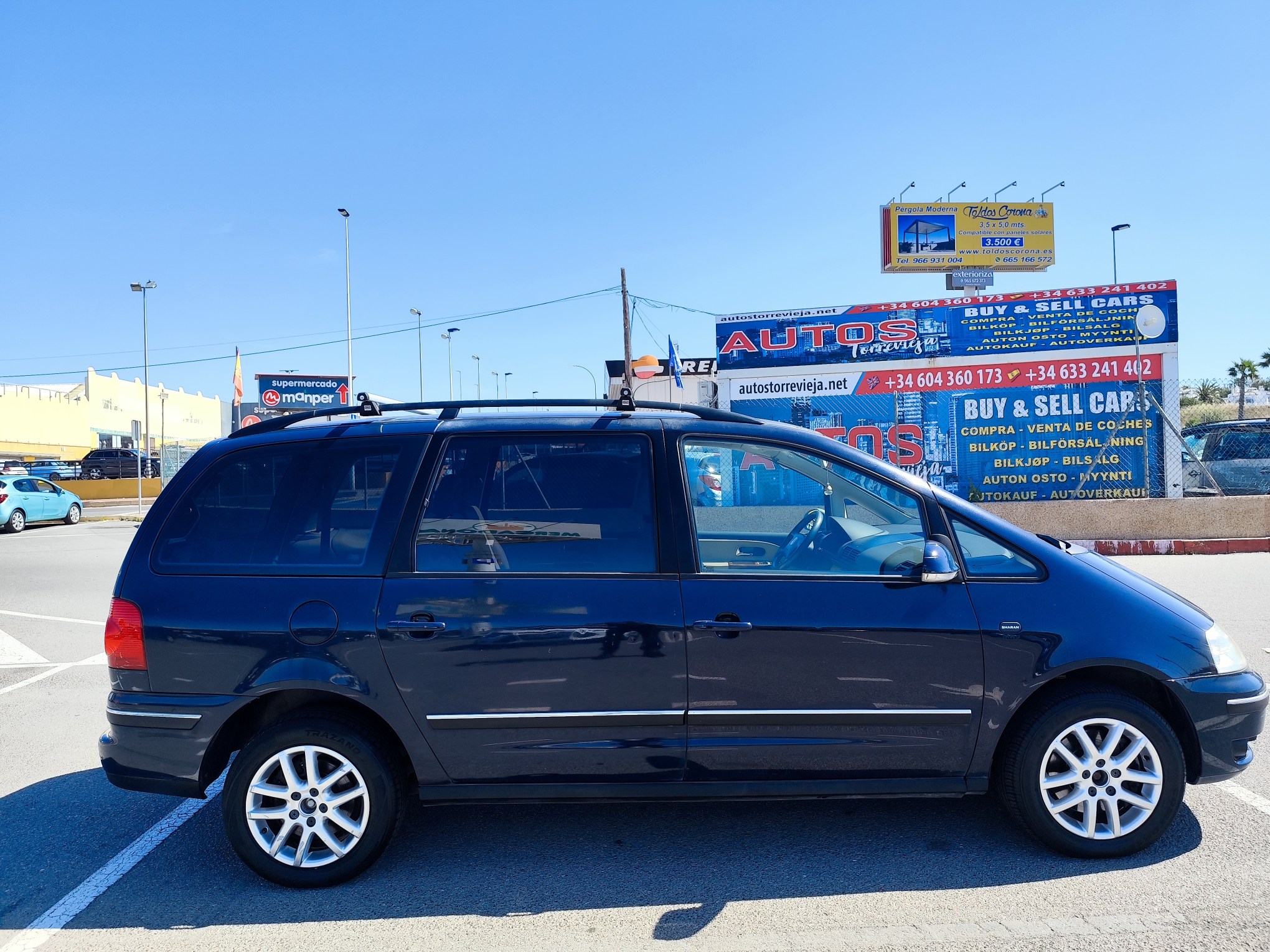 VOLKSWAGEN SHARAN V6 2.8 GASOLINA 205 CV 190.000 KM 2004 AUTOMATICO 7 PLAZAS
