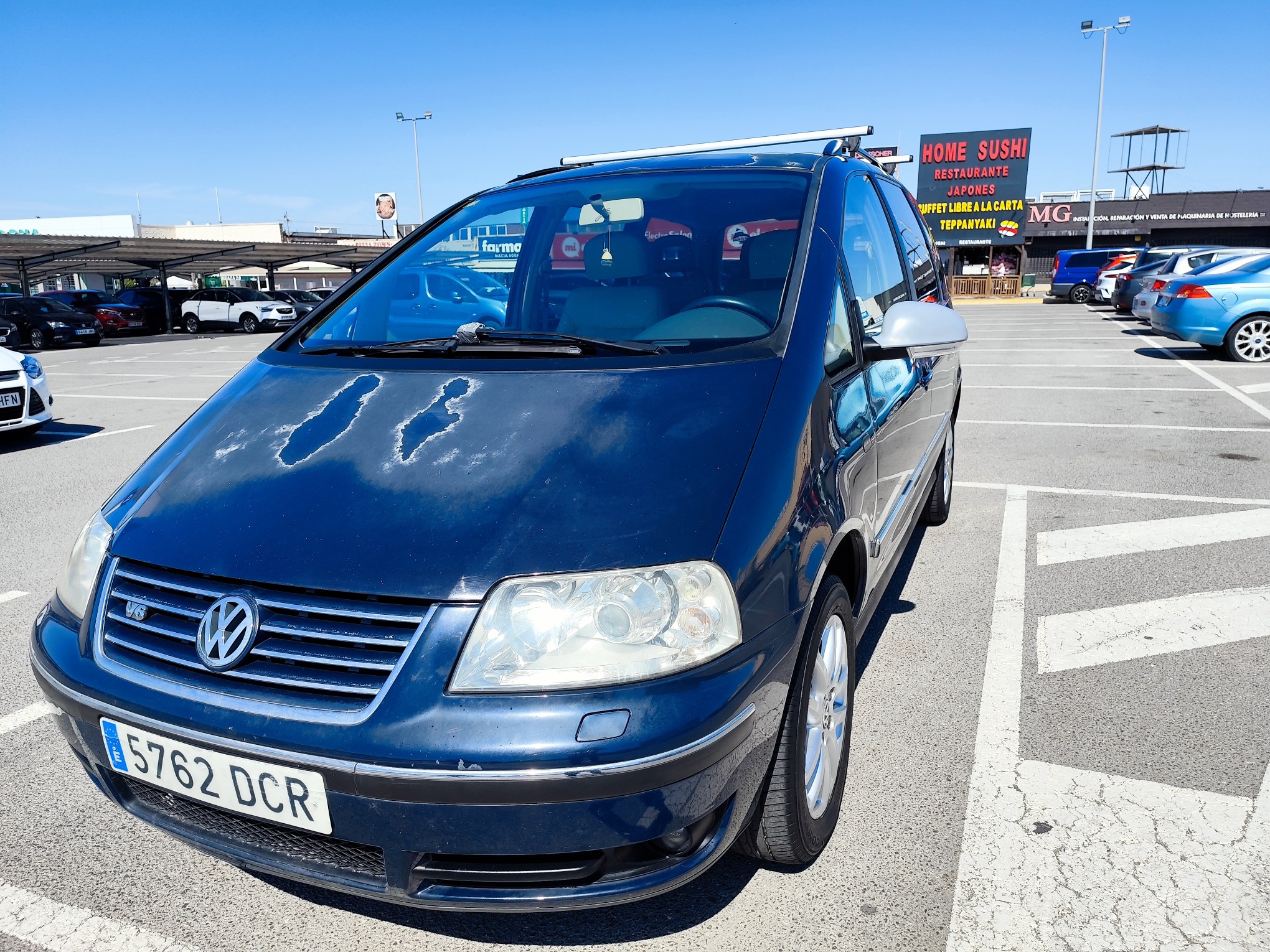 VOLKSWAGEN SHARAN V6 2.8 GASOLINA 205 CV 190.000 KM 2004 AUTOMATICO 7 PLAZAS
