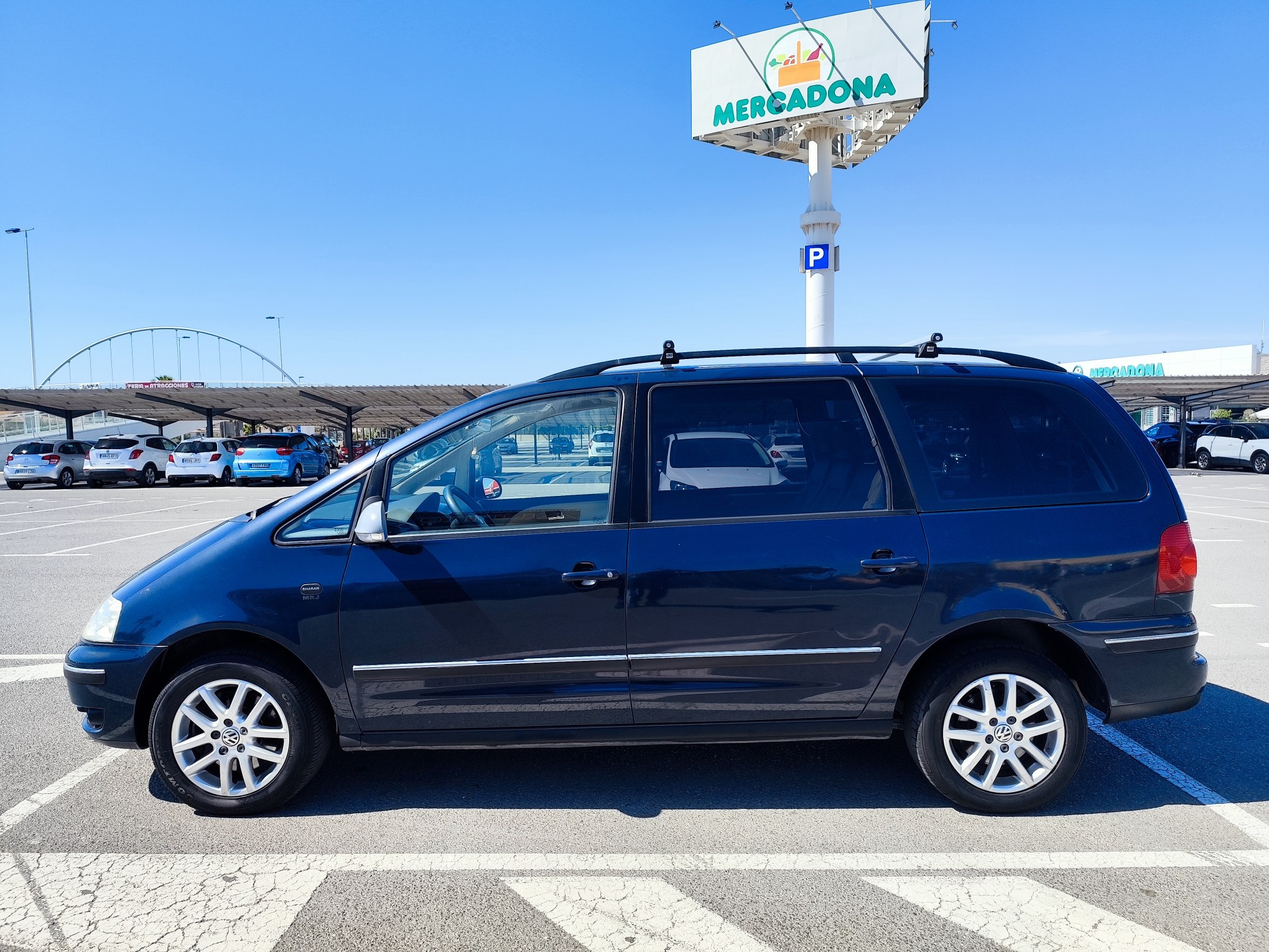 VOLKSWAGEN SHARAN V6 2.8 GASOLINA 205 CV 190.000 KM 2004 AUTOMATICO 7 PLAZAS