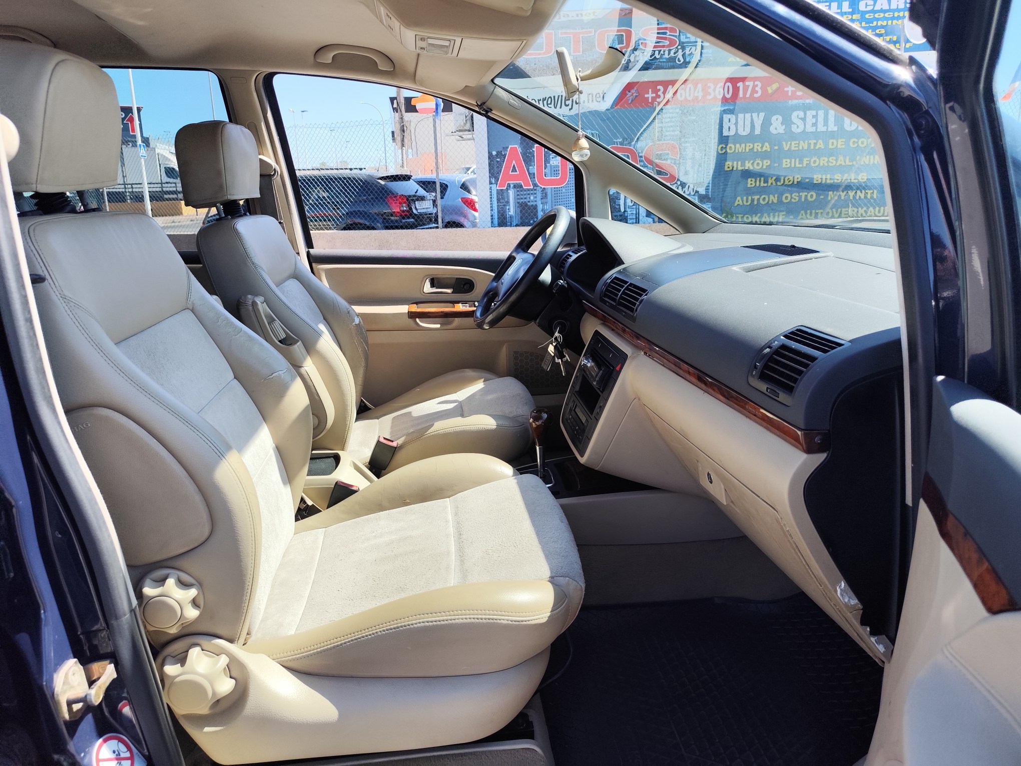 VOLKSWAGEN SHARAN V6 2.8 GASOLINA 205 CV 190.000 KM 2004 AUTOMATICO 7 PLAZAS