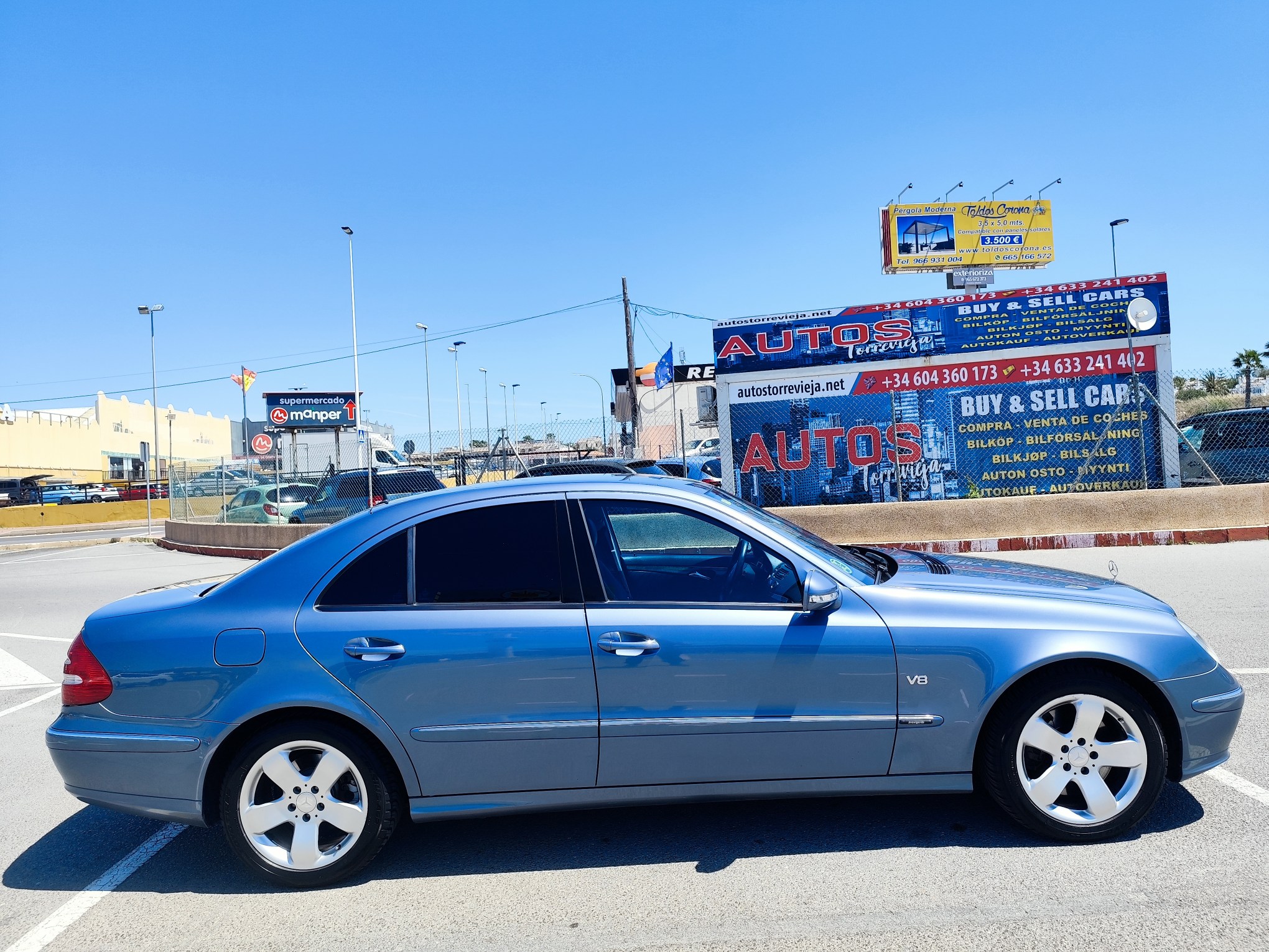 MERCEDES-BENZ E500 4 MATIC 5.0 GASOLINA 306 CV 342.000 KM 2004 AUTOMATICO