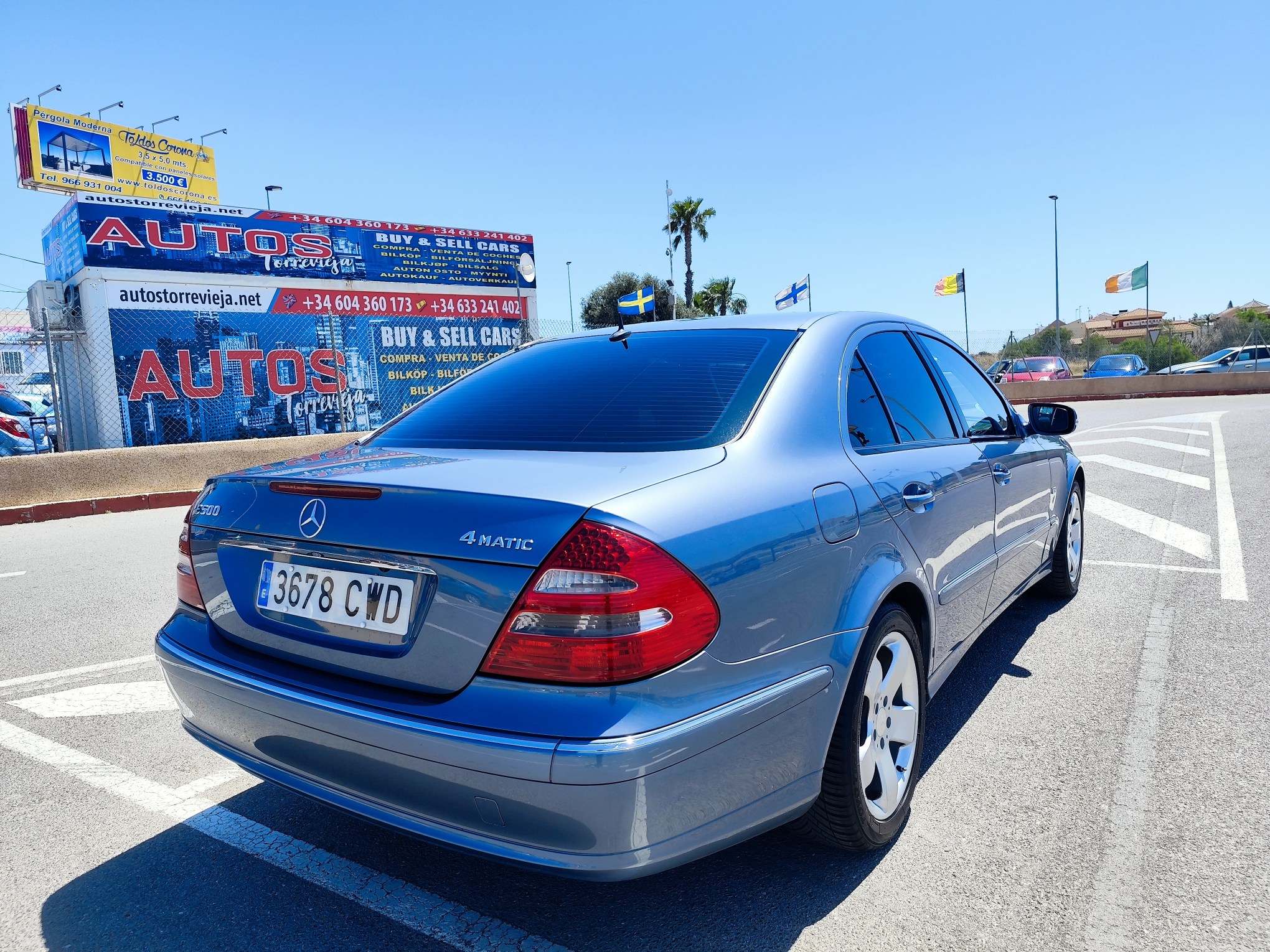 MERCEDES-BENZ E500 4 MATIC 5.0 GASOLINA 306 CV 342.000 KM 2004 AUTOMATICO