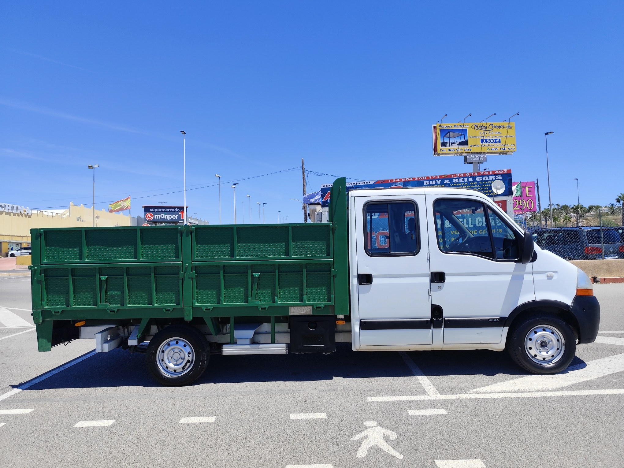 RENAULT MASTER 2.5 DIESEL 120 CV 256.000 KM 2007 7 PLAZAS MANUAL